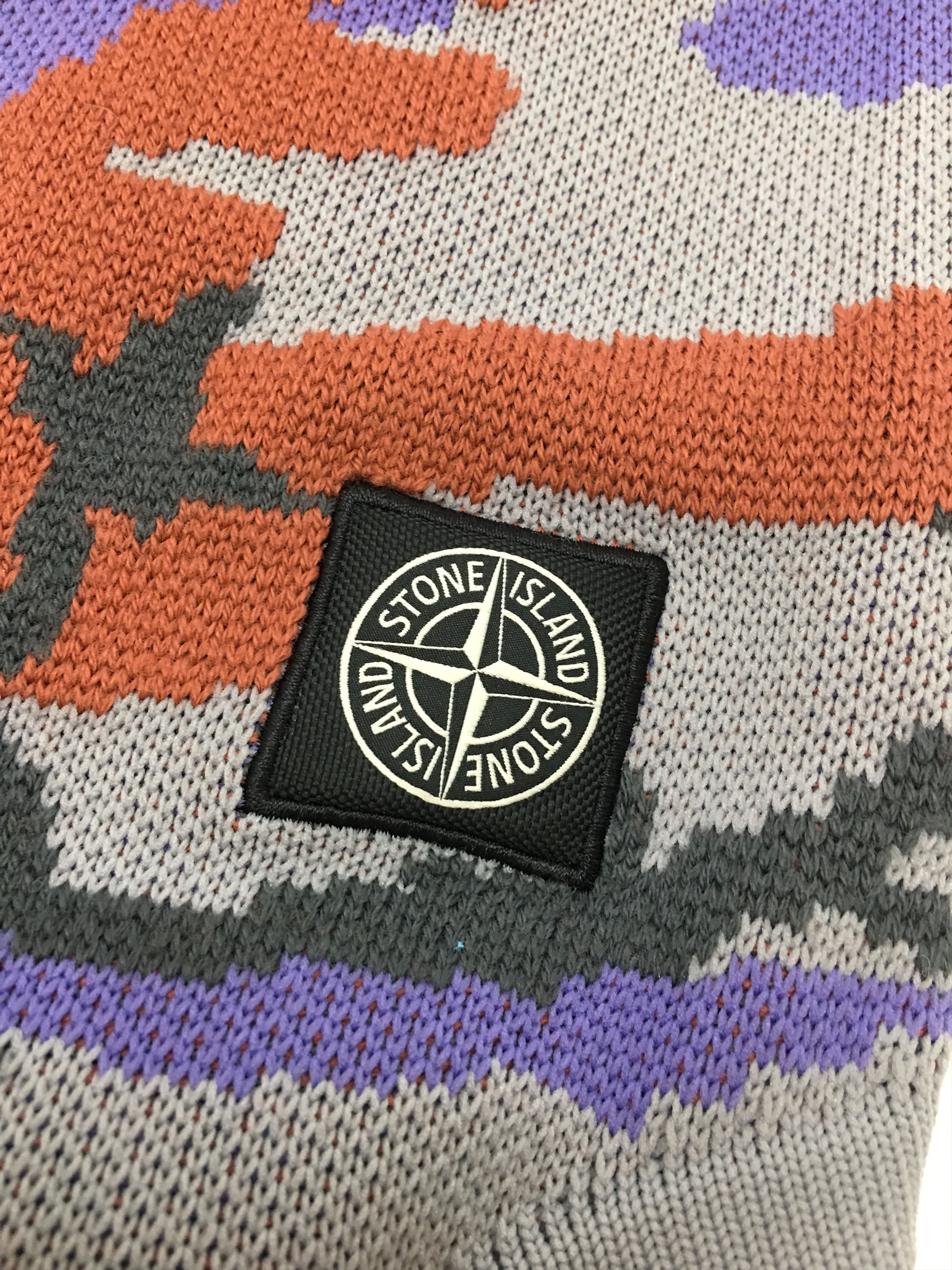 Stone Island Stone Island Patch Logo Heritage Camo Balaclava I Size ONE SIZE - 2 Thumbnail