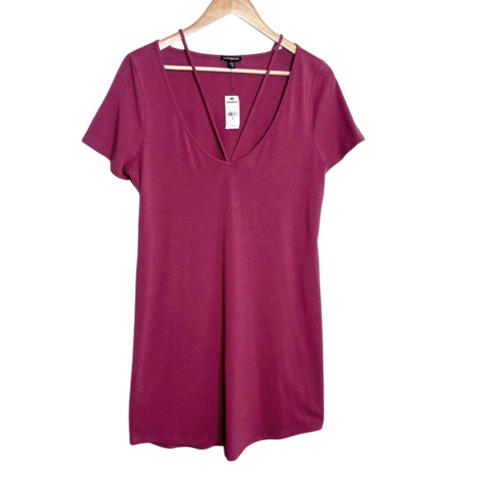 Express New with Tag Express Women’s Cut Out V-Neckline Mini Dress Size M / US 6-8 / IT 42-44 - 1 Thumbnail