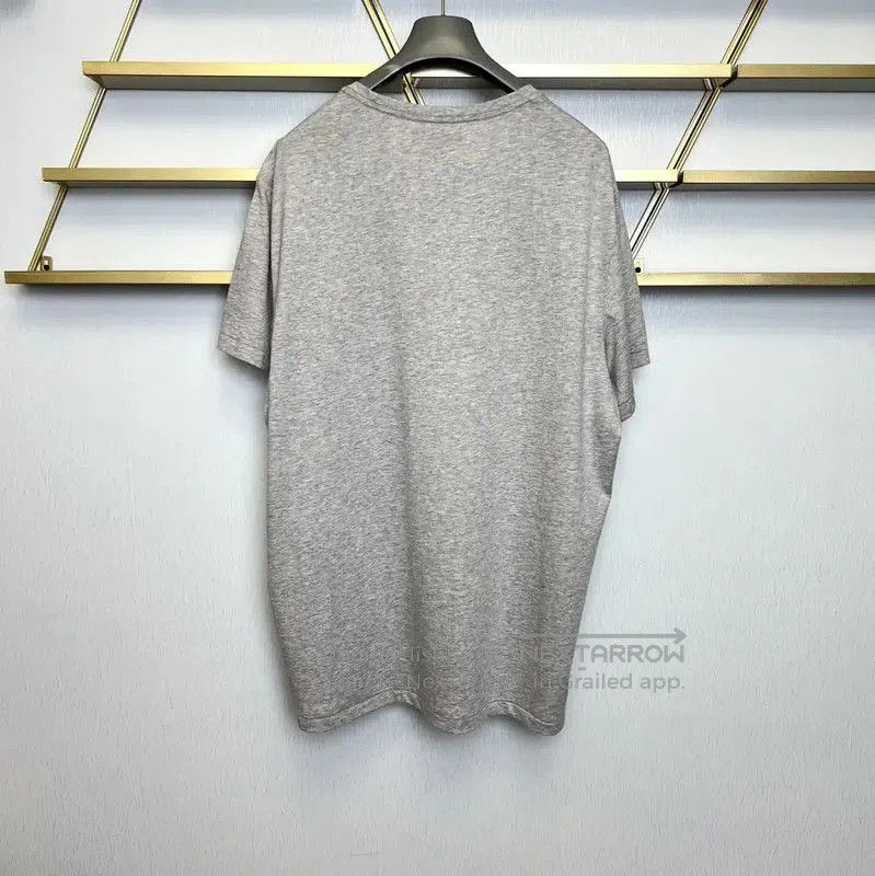 Burberry Burberry Gray Cotton Short Sleeve Shirt. Size US XXL / EU 58 / 5 - 4 Thumbnail