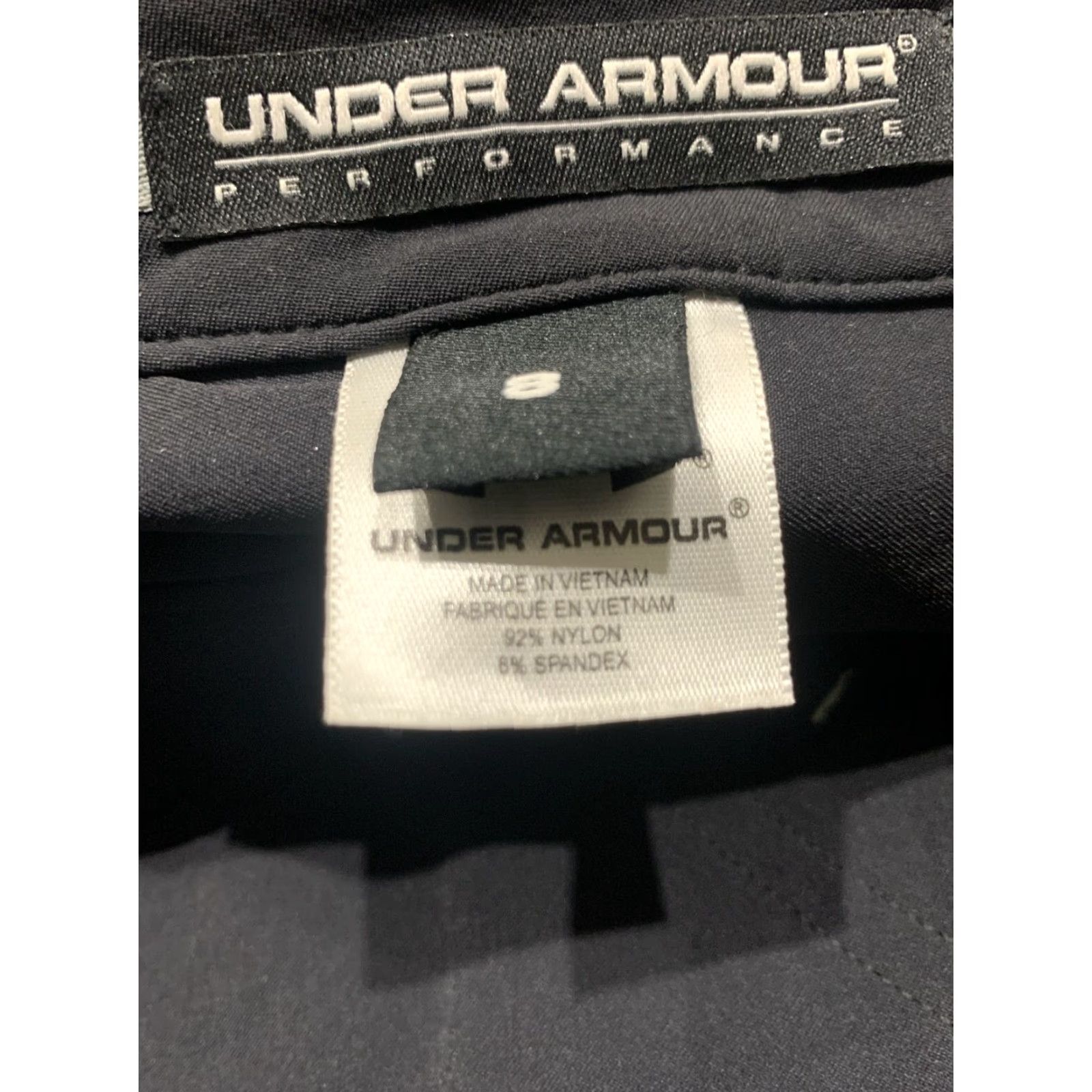 Under Armour VINTAGE Under Armour Women's Skort Size 8 Black Golf Tennis Casual All Seasons Stretch Size 30" / US 8 / IT 44 - 8 Thumbnail