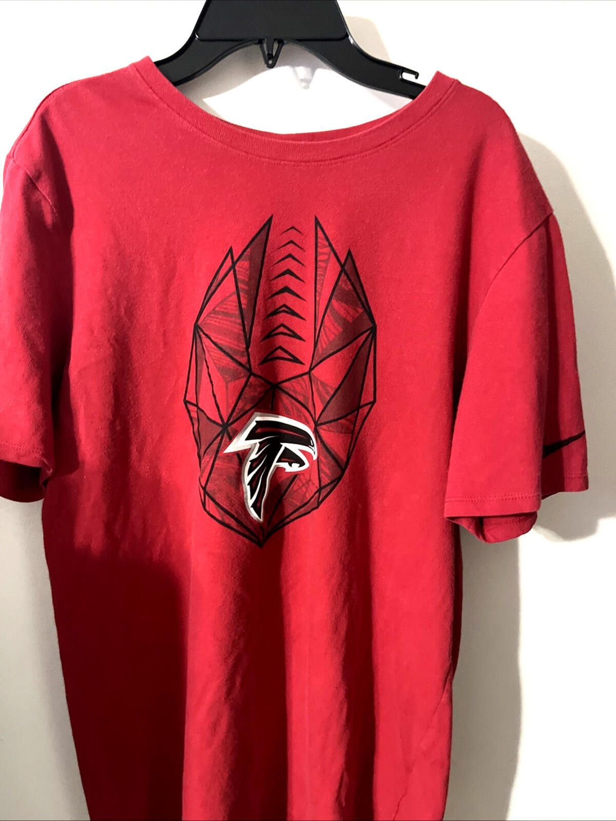 Nike Med Nike Dri-Fit T-Shirt Red Atlanta Falcons NFL Team Logo Size US M / EU 48-50 / 2 - 1 Thumbnail