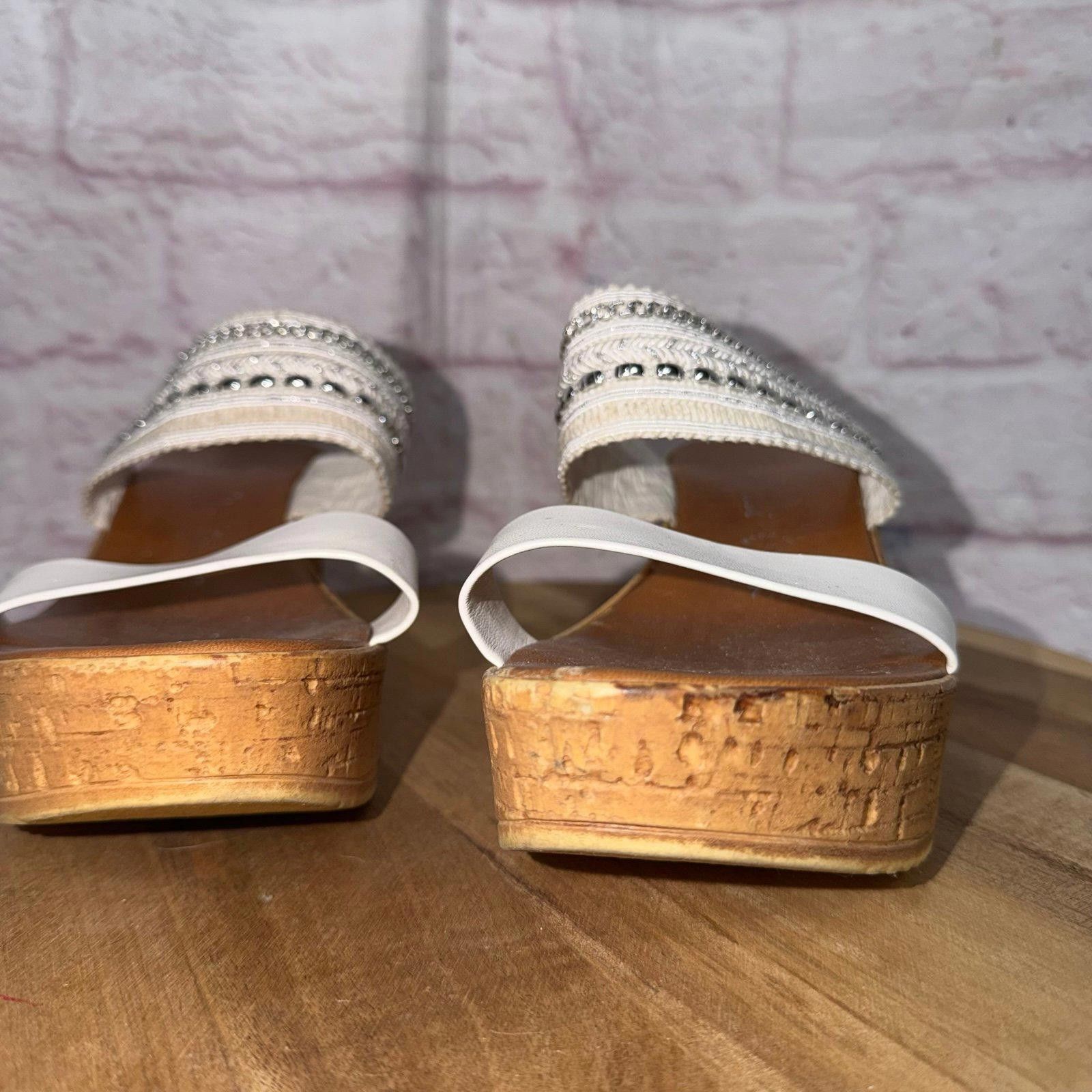 Other Toscanella Women's Size 7 Platform Sandals Size US 7 / IT 37 - 7 Thumbnail