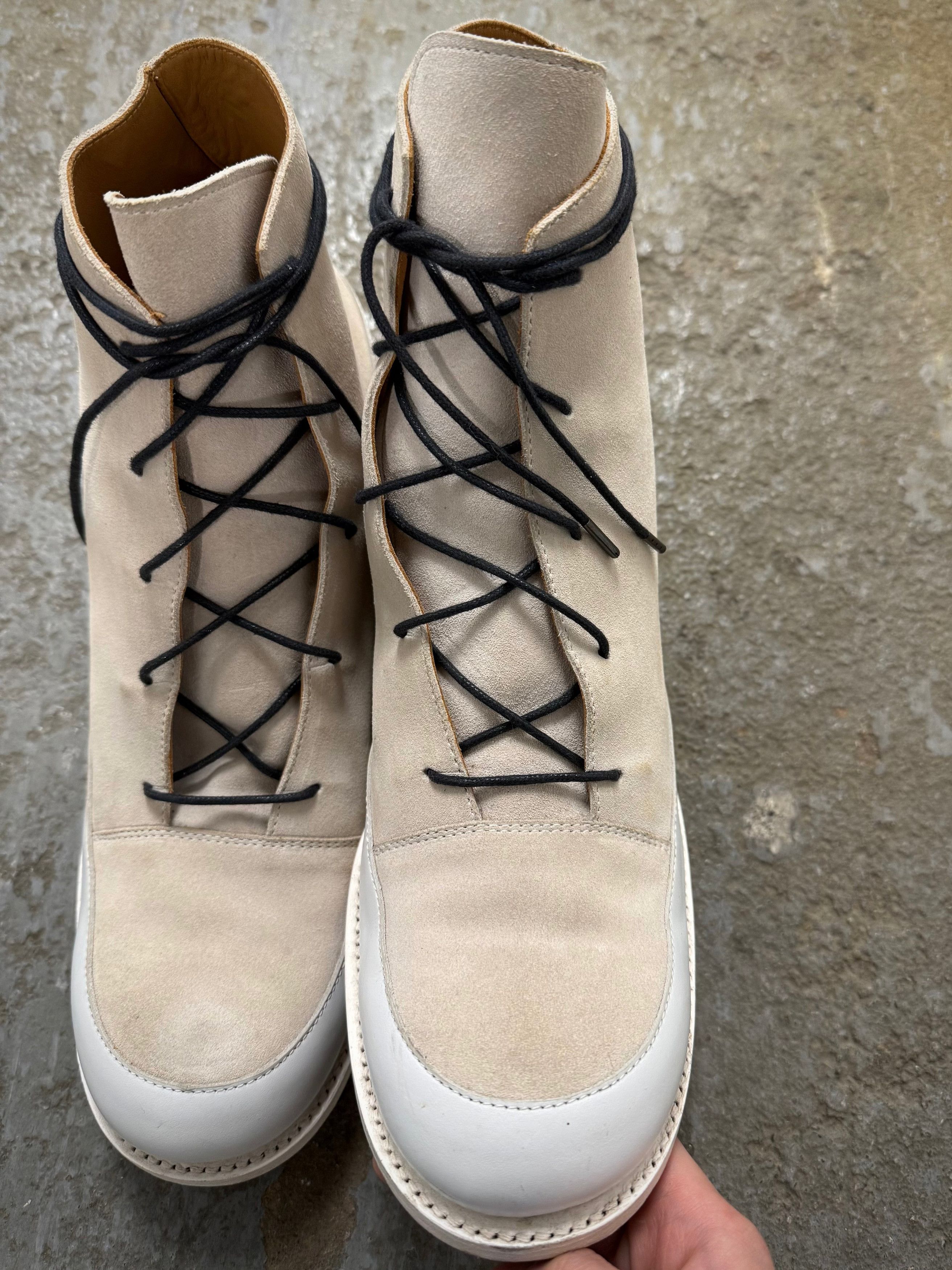 Song For The Mute A. McDonald x Song For The Mute Beige Sneakerboot Size US 10.5 / EU 43-44 - 6 Thumbnail