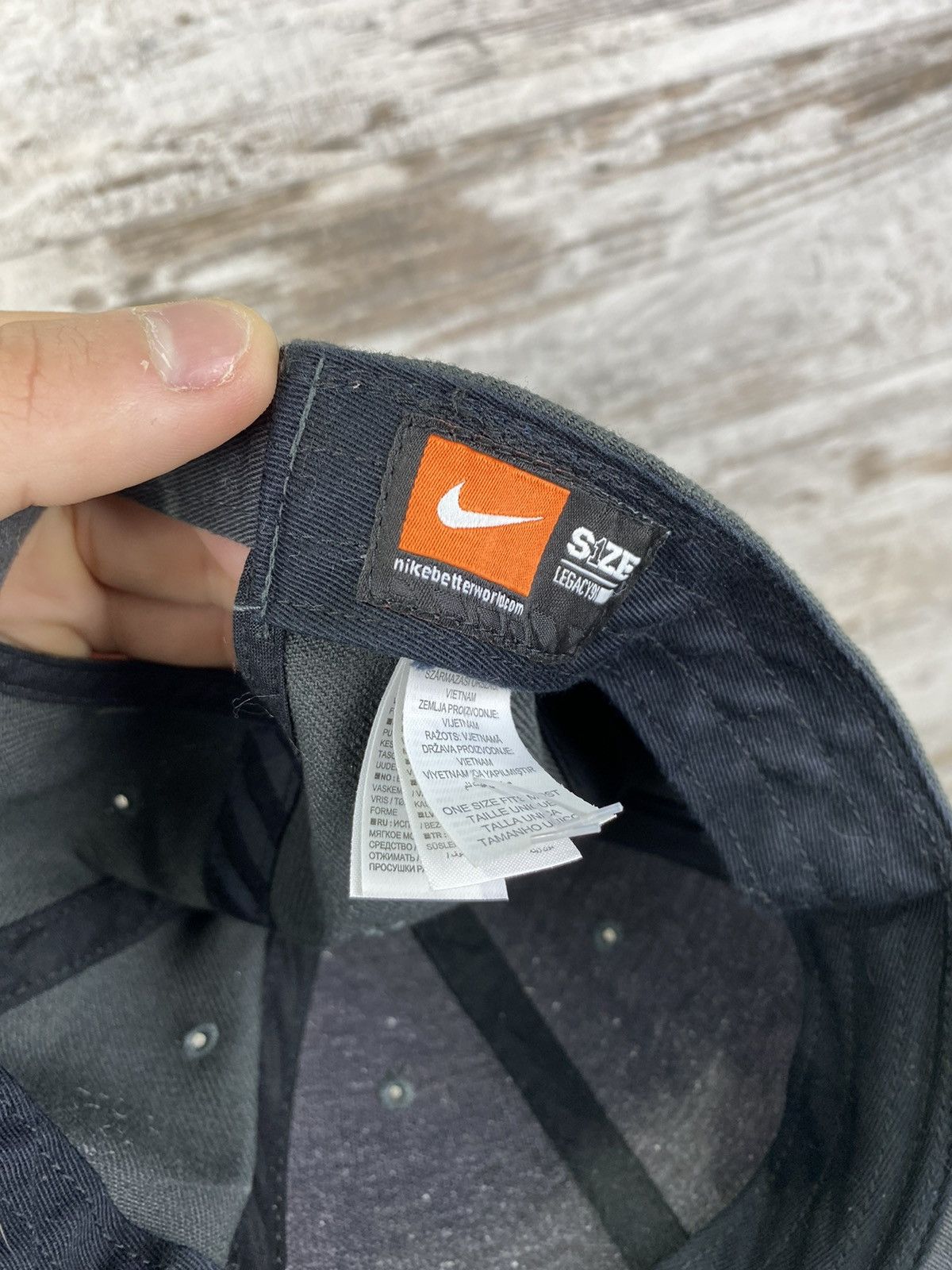 Nike × Vintage Mens Vintage Nike big logo hats cap hat y2k rare swoosh acg Size ONE SIZE - 8 Thumbnail