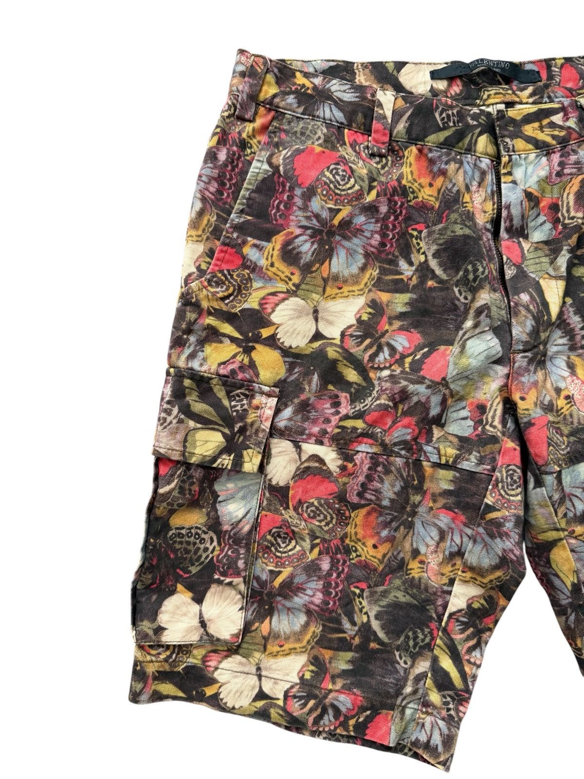 Valentino Valentino Garavani Floral Cargo Shorts Size US 30 / EU 46 - 3 Thumbnail