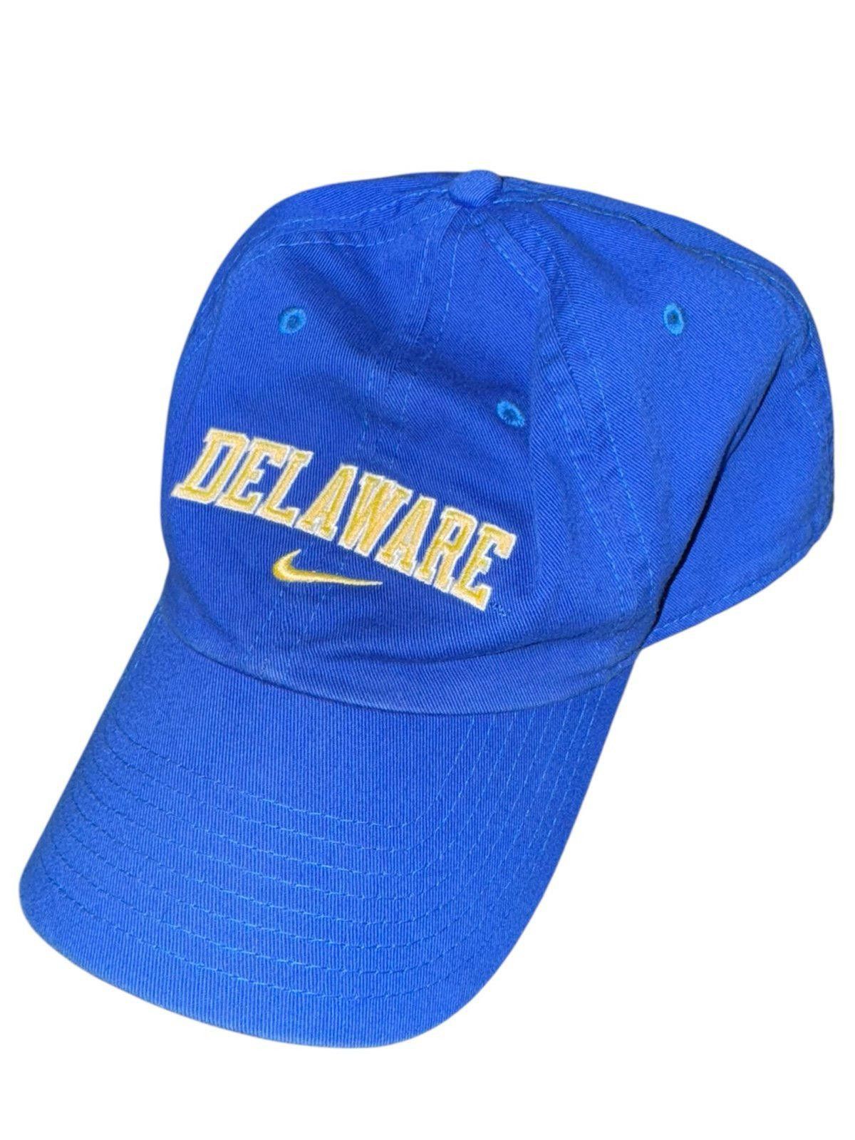 Nike Vintage Y2K Nike Heritage86 Dri-Fit UDelaware Swoosh Cap Size ONE SIZE - 1 Thumbnail