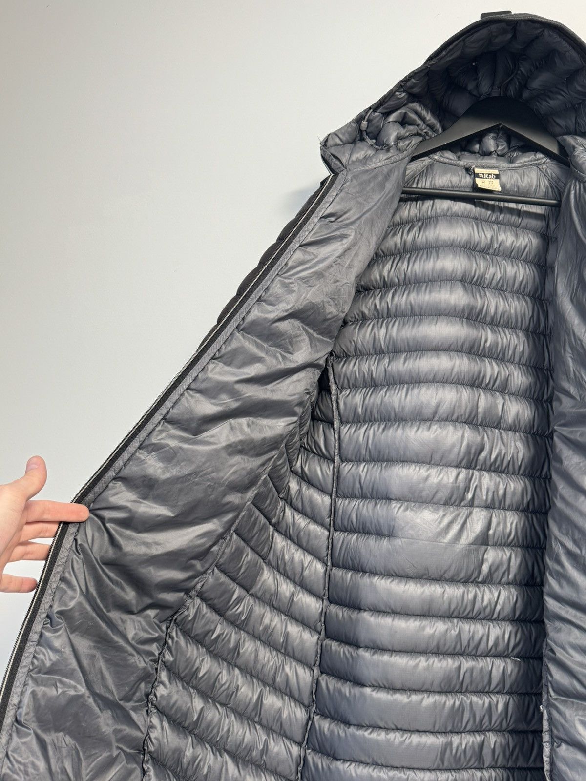 Rab Rab Jacket Microlight Parka Puffer Hooded Down Coat Pertex Size M / US 6-8 / IT 42-44 - 14 Thumbnail