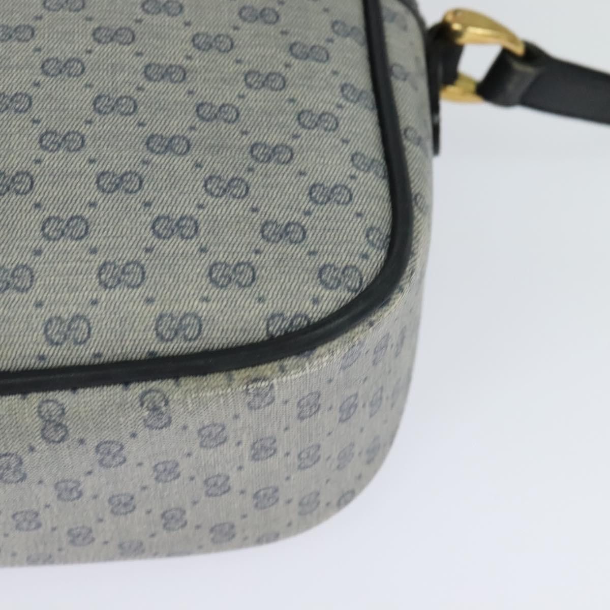 Gucci GUCCI Micro GG Supreme Shoulder Bag Pvc Navy Gold 001 904 Size ONE SIZE - 13 Thumbnail