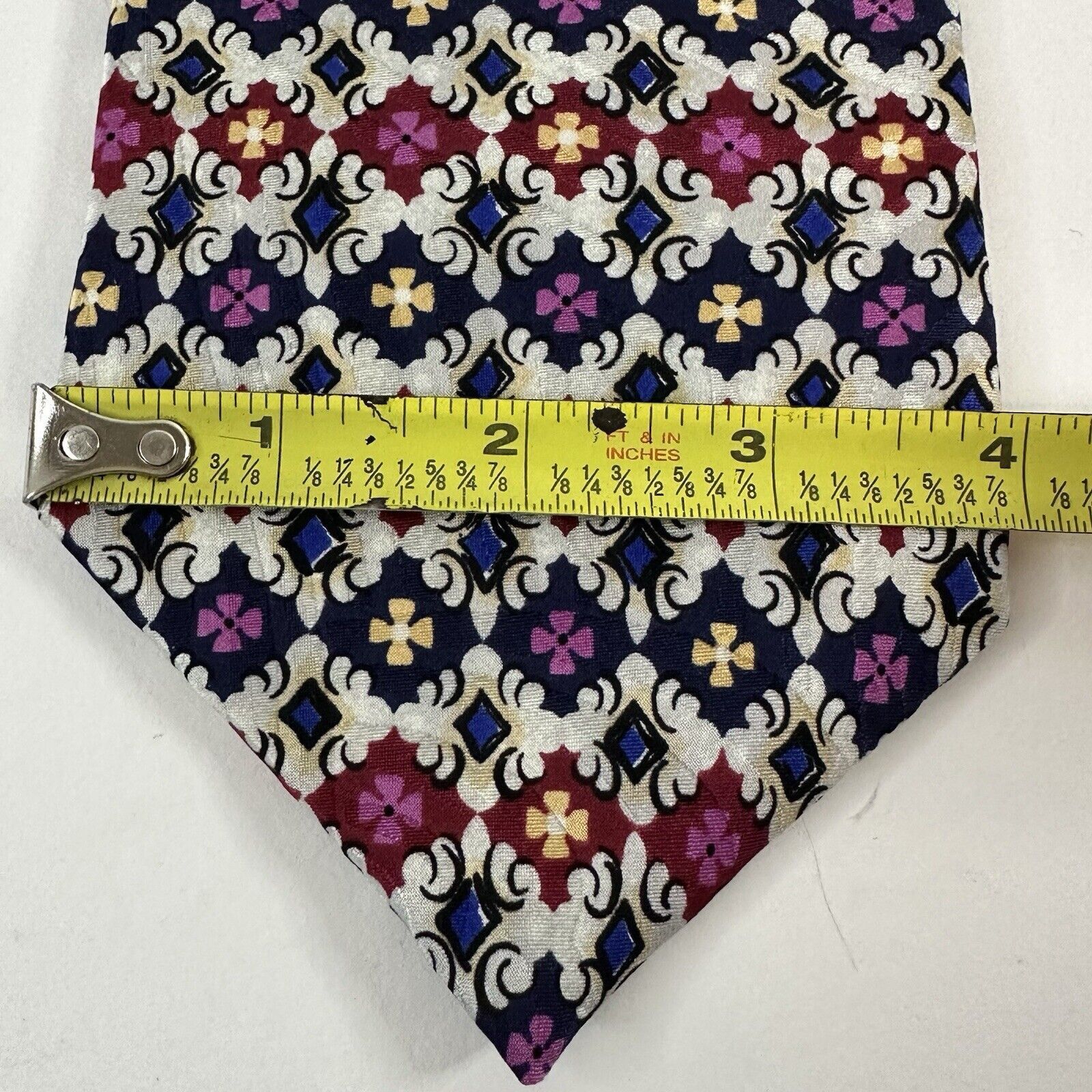Other Paolo Rossi Designer Collection Tie Silk Multi Color Preppy Size ONE SIZE - 7 Thumbnail