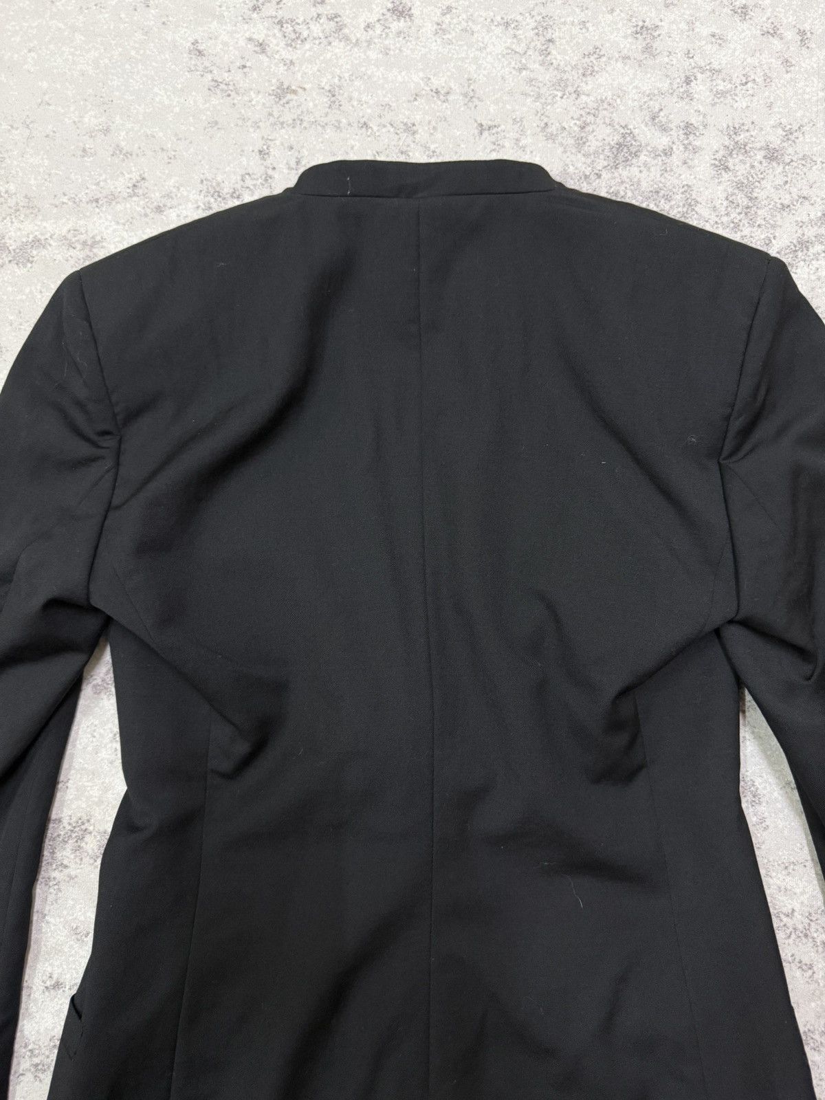 Versace Vintage 90s Gianni Versace Couture Minimalist Blazer Size XS / US 0-2 / IT 36-38 - 16 Thumbnail