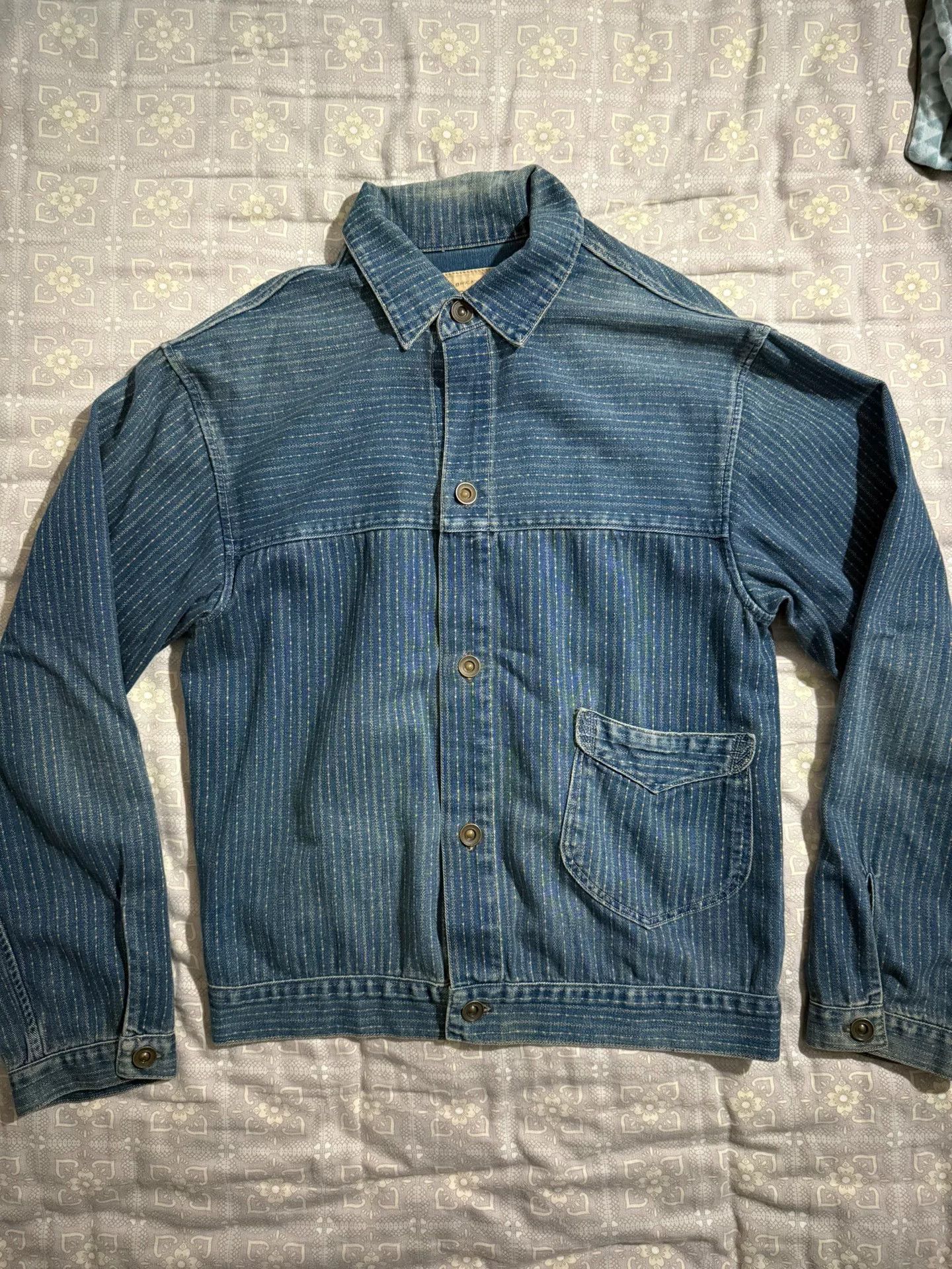 RRL Ralph Lauren RRL Best Indigo Cotton Jacket with Pocket Size US M / EU 48-50 / 2 - 1 Thumbnail