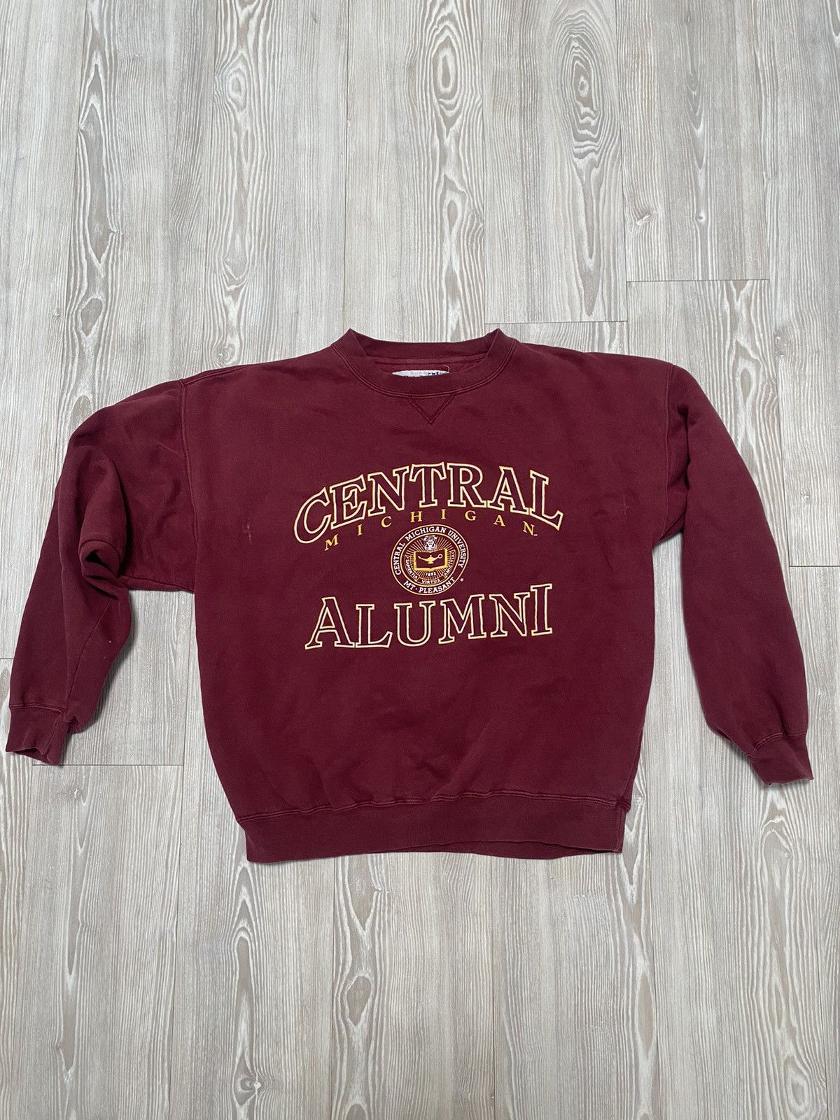 NCAA × Vintage Vintage Central Michigan NCAA Crewneck Sweatshirt Size US M / EU 48-50 / 2 - 1 Thumbnail