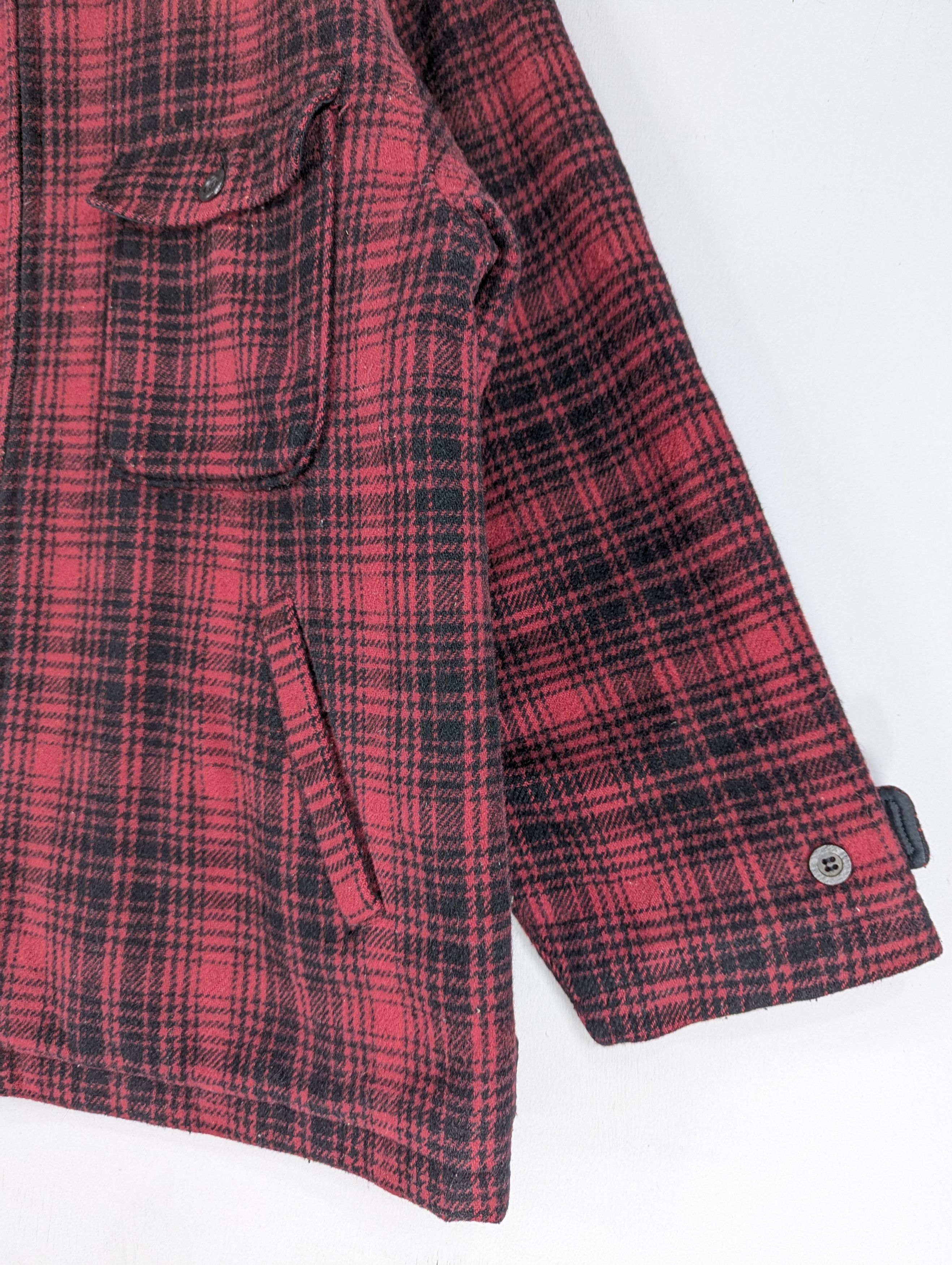 Johnbull Vintage JOHNBULL Wool Checked Quilted Zipper Jacket Size US L / EU 52-54 / 3 - 4 Thumbnail