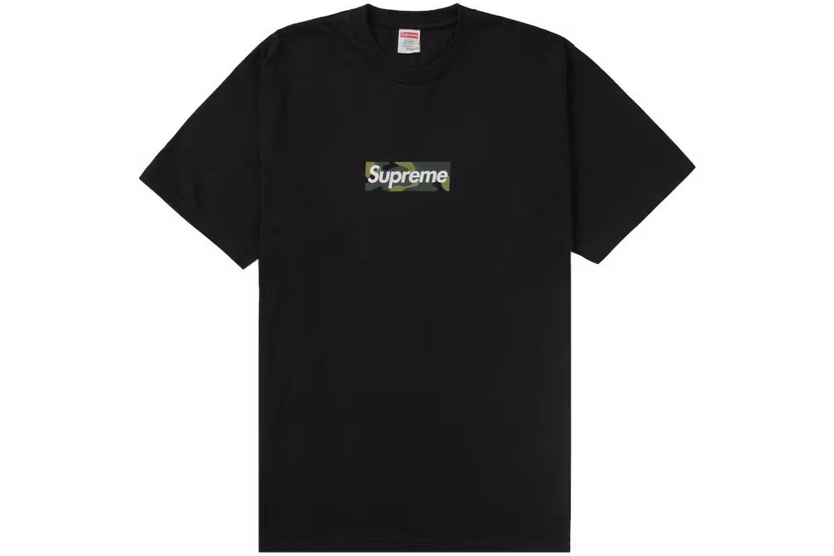 image of Supreme Box Logo Tee XL 2023 in Black, Men's