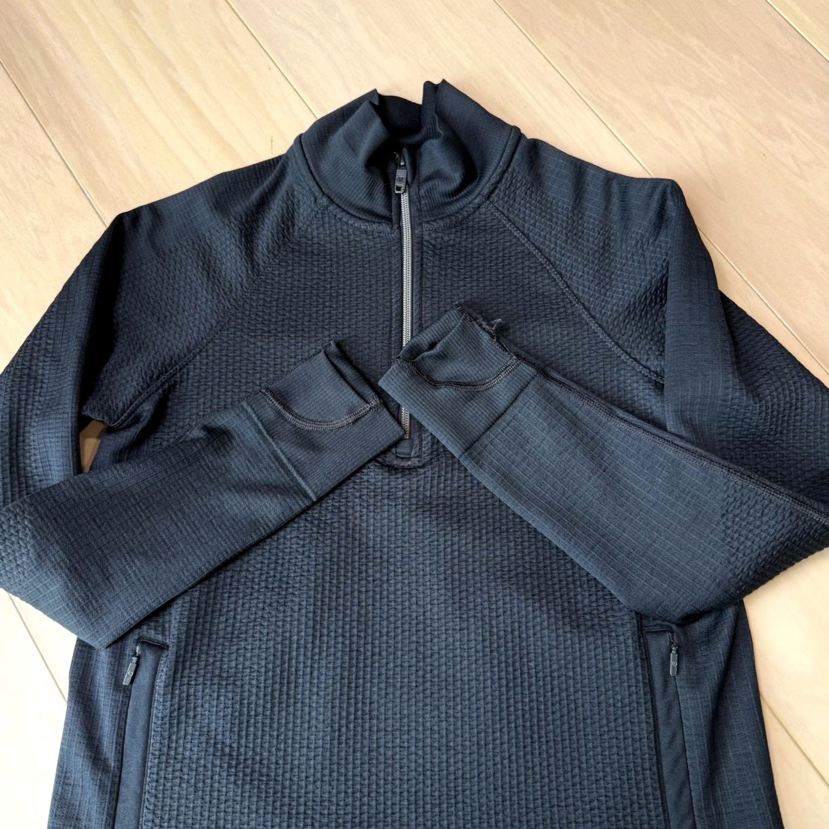 Lululemon Lululemon Engineered Warmth Half Zip Women's 6 Black Pullover Hoodie Jacket Athleisure Size M / US 6-8 / IT 42-44 - 5 Thumbnail