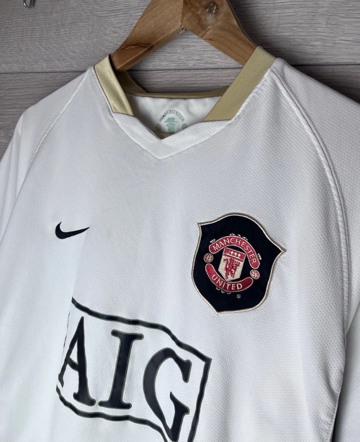 Nike Vintage football t-shirt Nike Manchester United #21 Stuggy Size US XL / EU 56 / 4 - 7 Thumbnail