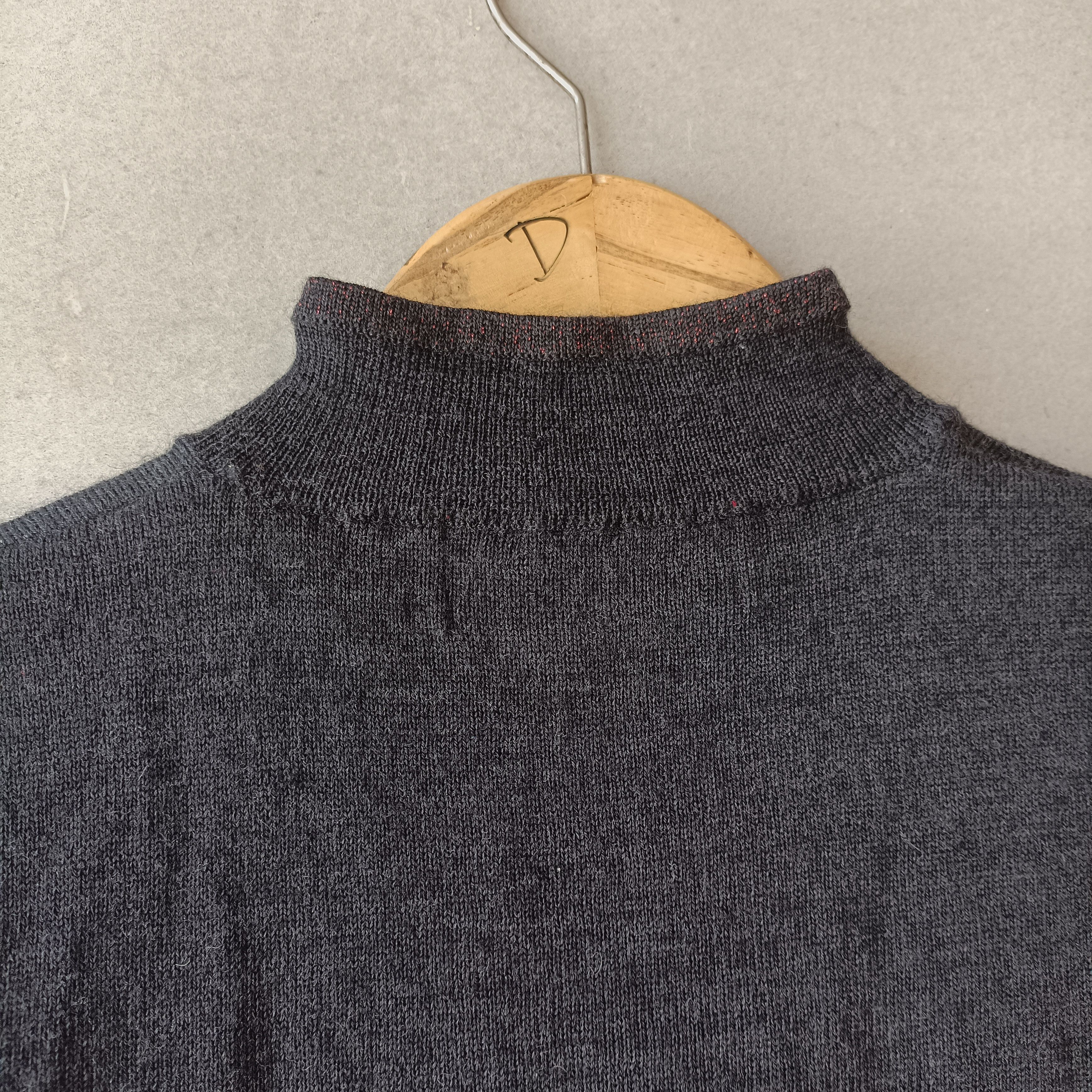 Shanghai Tang Cheongsam Wool Knit T-shirt Size S / US 4 / IT 40 - 4 Thumbnail