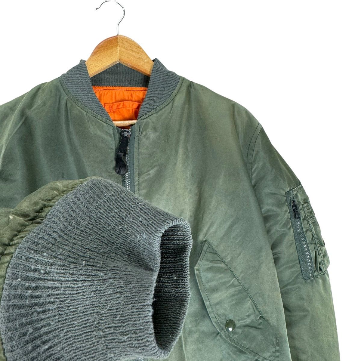 Alpha Industries ❄️ALPHA INDUSTRIES MA-1 FLYERS BOMBER VARSITY RIOT JACKET Size US S / EU 44-46 / 1 - 6 Thumbnail