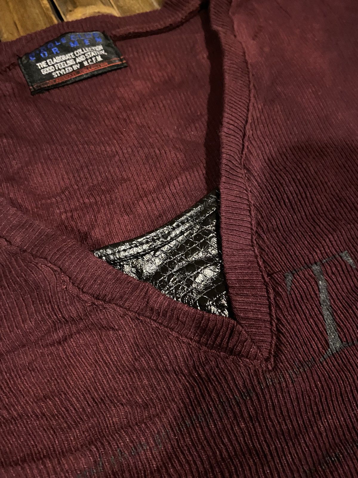 Japanese Brand NICOLE CLUB IFSIXWASNINE STYLE LONG SLEEVE Size US M / EU 48-50 / 2 - 4 Thumbnail