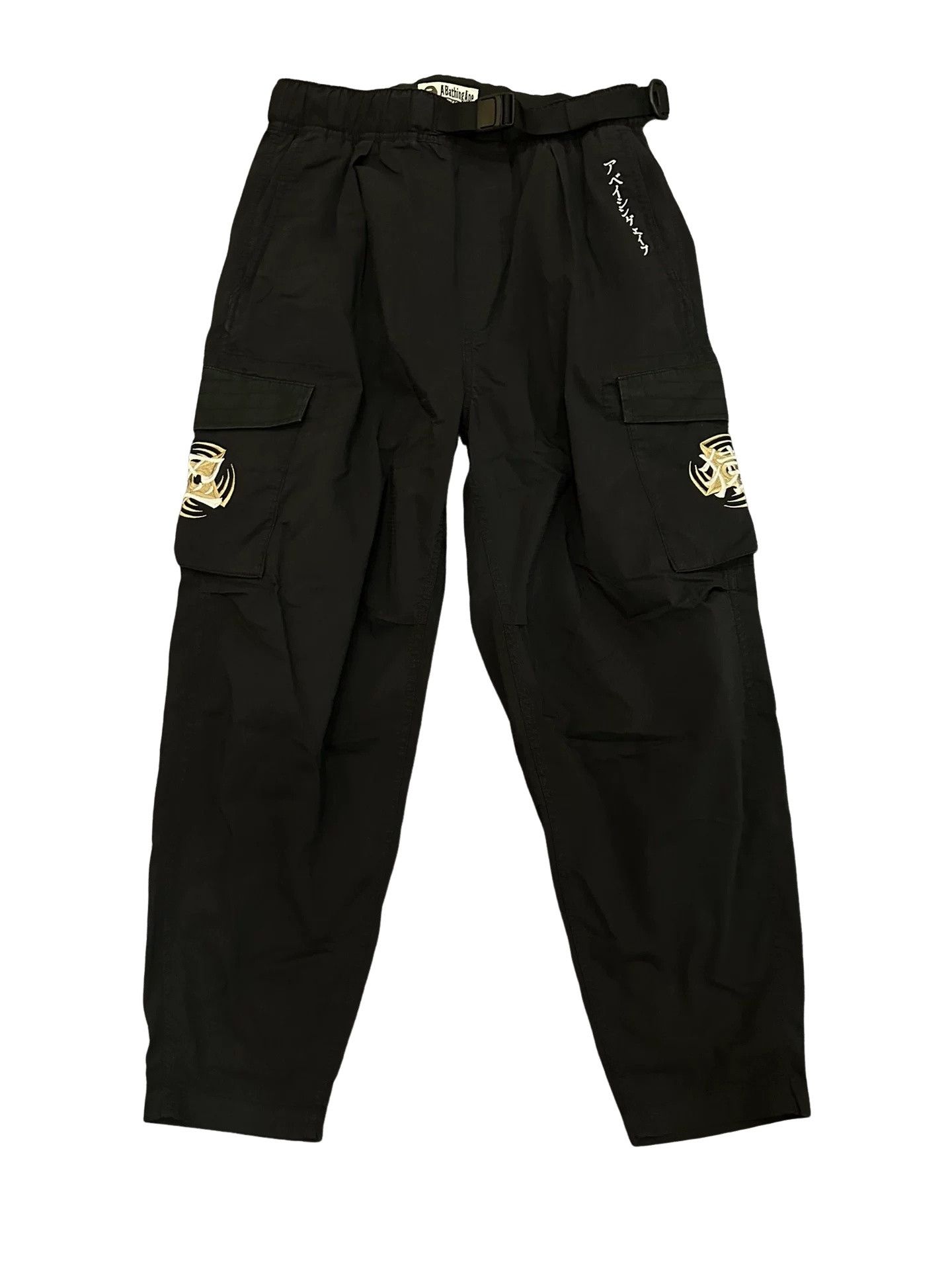 Bape A Bathing Ape Ninja Embroidery Cargo Pants Size M Size US 32 / EU 48 - 1 Thumbnail
