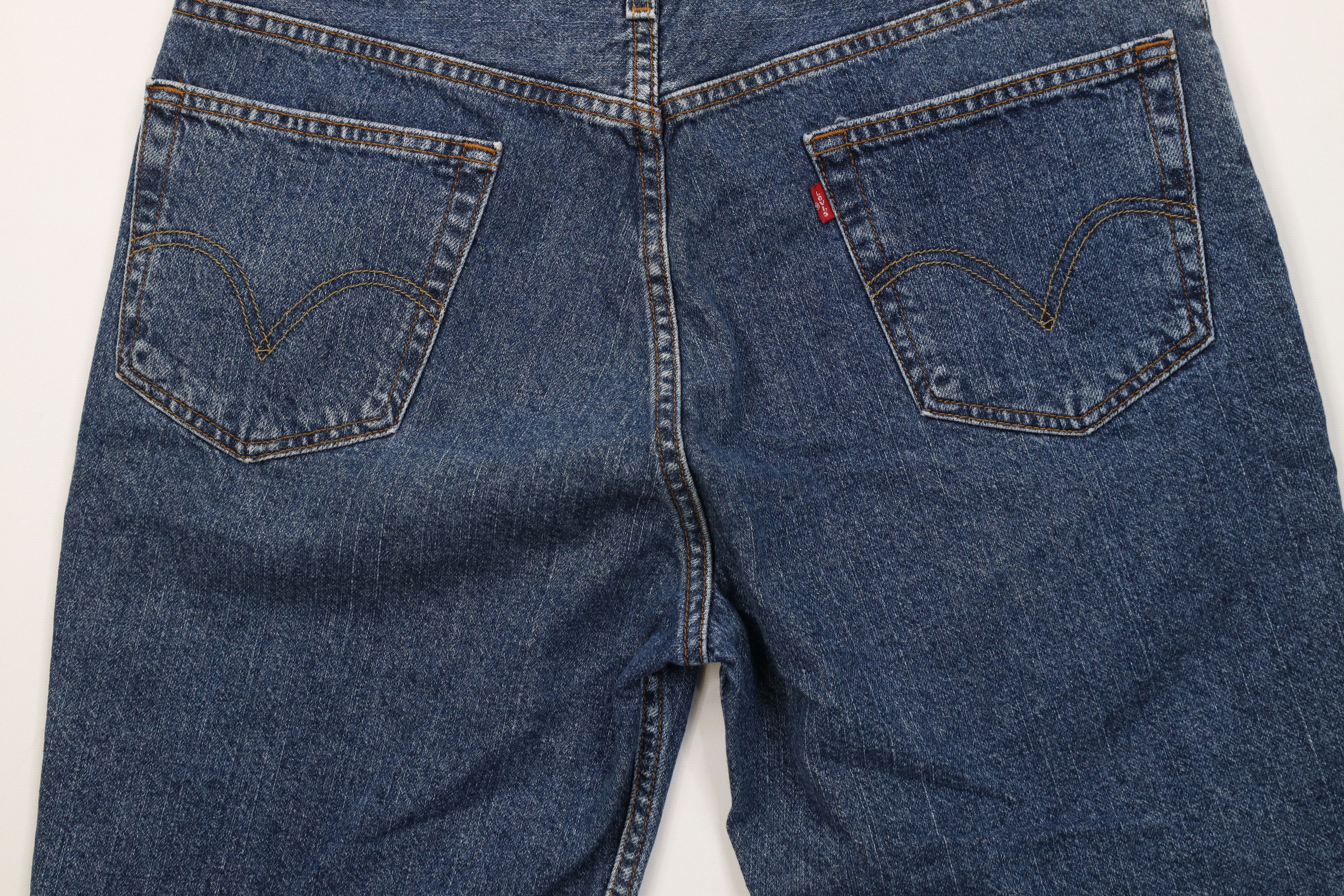 Levi's Vintage Y2K 2005 Levis 505 Fit Denim Jean Shorts Jorts Size US 36 / EU 52 - 9 Thumbnail
