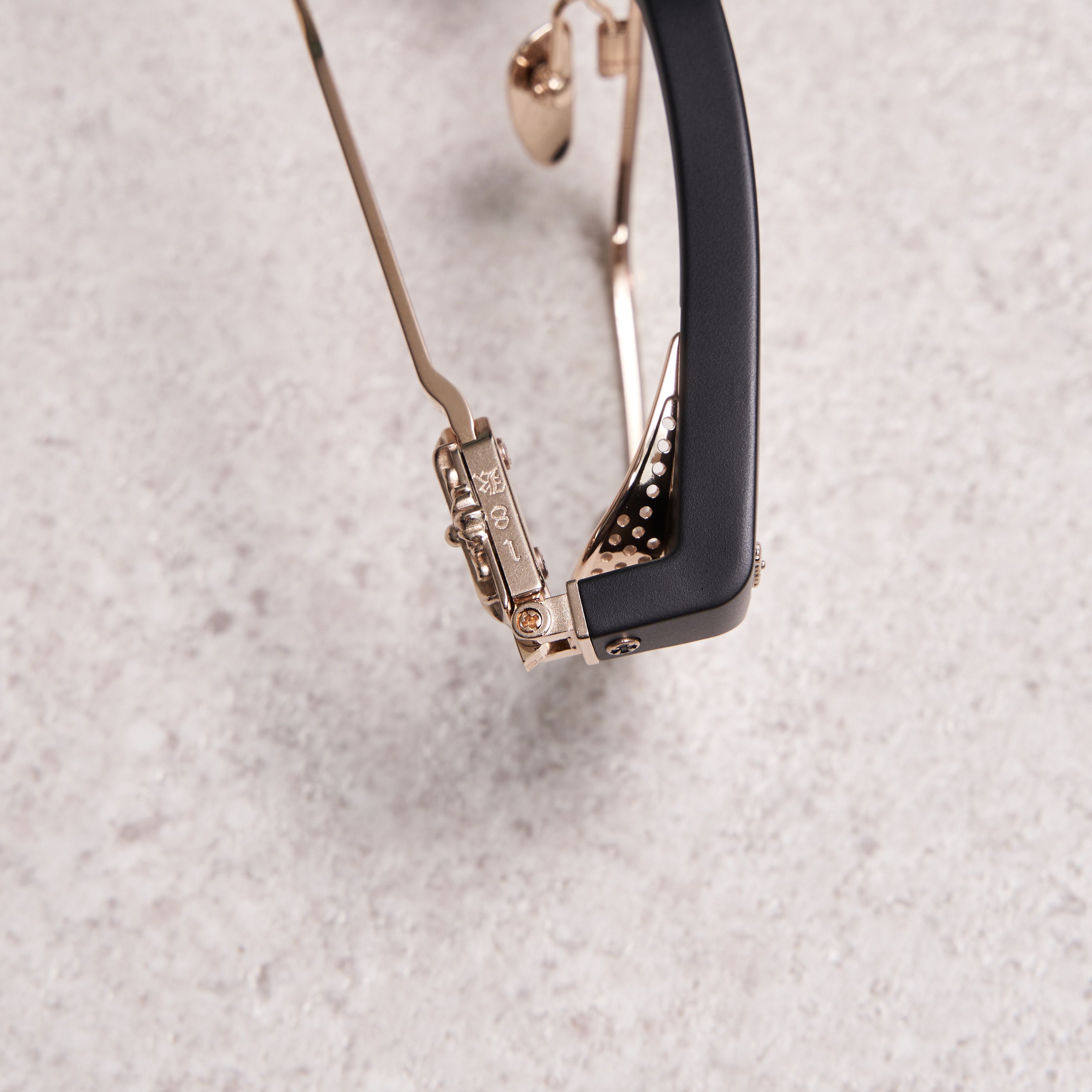 Chrome Hearts CHROME HEARTS LGMA Matte Black/Gold Plated Size ONE SIZE - 9 Thumbnail