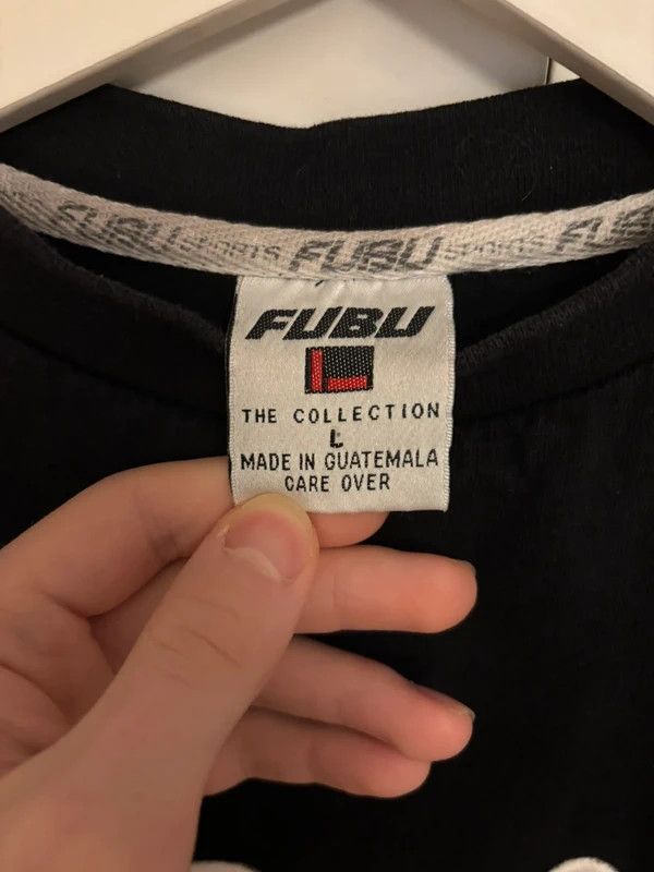 Fubu Vintage 90s FUBU Sports Black T-Shirt Size L Size US L / EU 52-54 / 3 - 3 Thumbnail