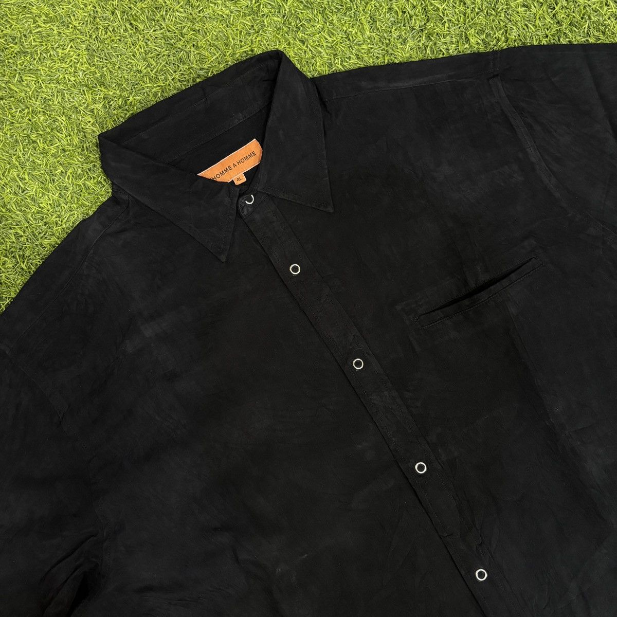 Other D’homme A Homme Suede Shirt Size US XXL / EU 58 / 5 - 2 Thumbnail