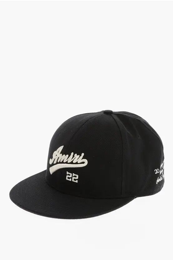 Amiri oc11z0525 Size: L / Solid Logo Hat / Cap in Black Size ONE SIZE - 2 Thumbnail