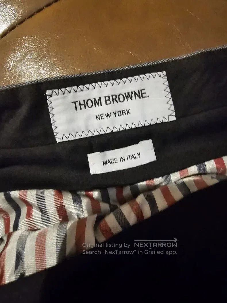 Thom Browne Thom Browne Wool Pleated Mini Skirt. Size US 38 / EU 54 - 3 Thumbnail