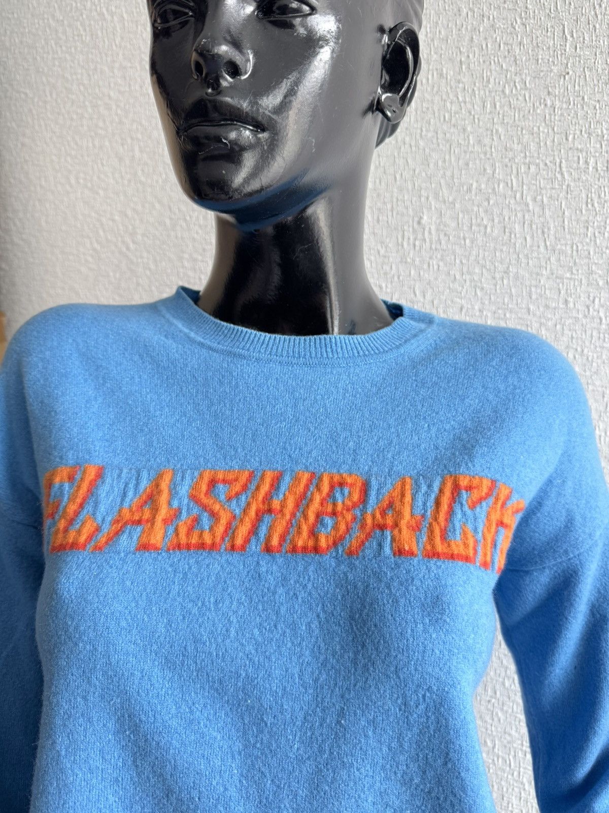 Sandro Sandro Paris sweatshirt Flashback blue Size M / US 6-8 / IT 42-44 - 3 Thumbnail