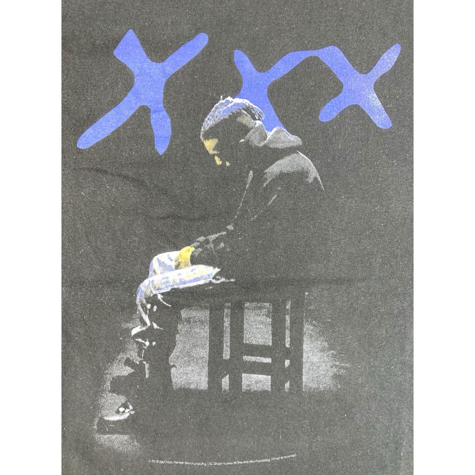Vintage VINTAGE XXXtentacion Graphic T-shirt Women Medium Black Short Sleeve Rap Music 2019 Size M / US 6-8 / IT 42-44 - 2 Thumbnail