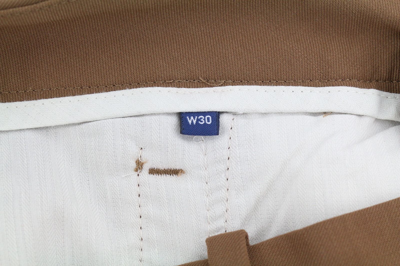 Gant FLUID PLEATED W30 Roasted Walnut Wool Trousers 87373 Size US 30 / EU 46 - 8 Thumbnail