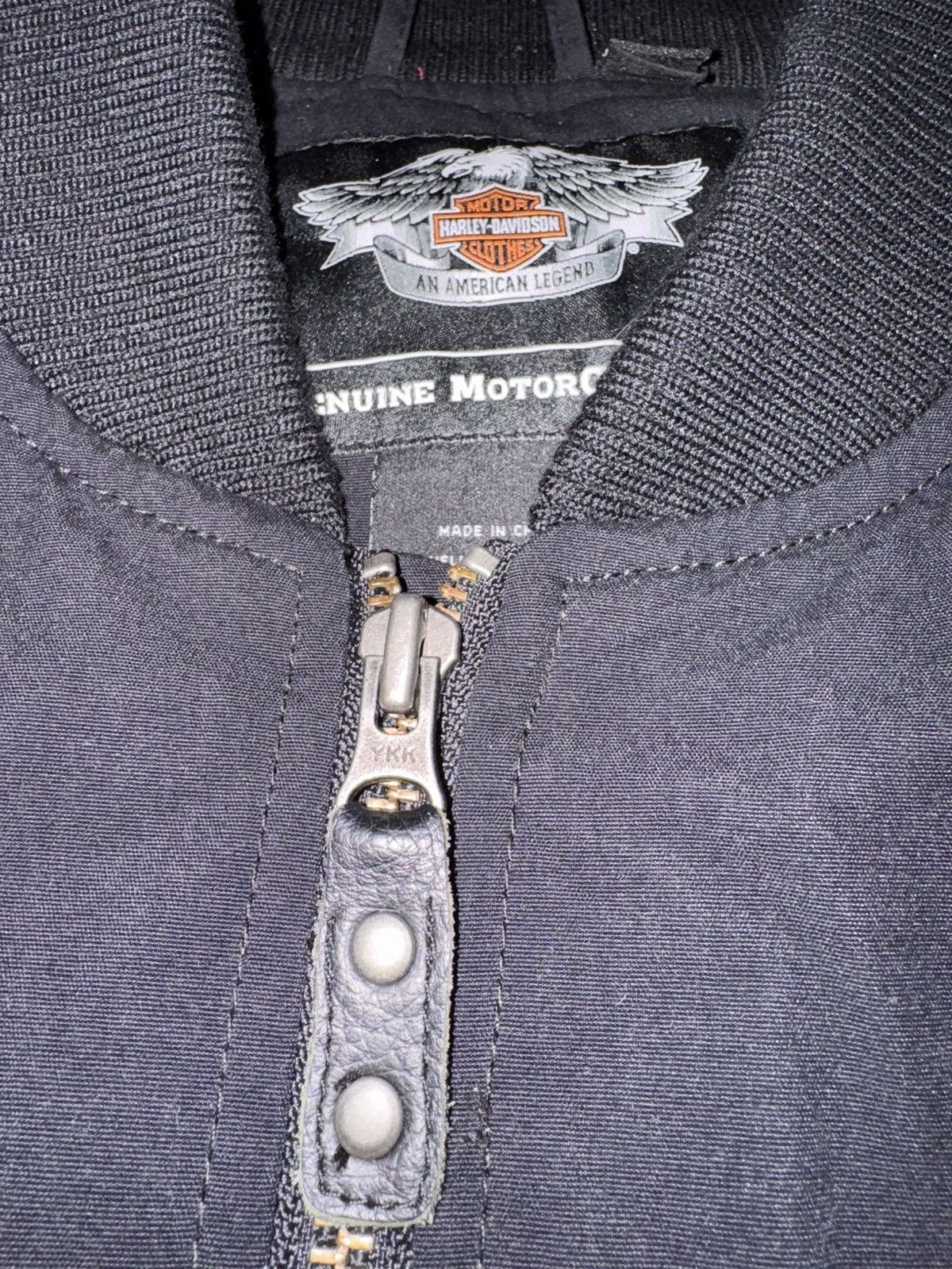 Harley Davidson HOG Harley Davidson Bomber Jacket Hog Signs Size US L / EU 52-54 / 3 - 8 Thumbnail