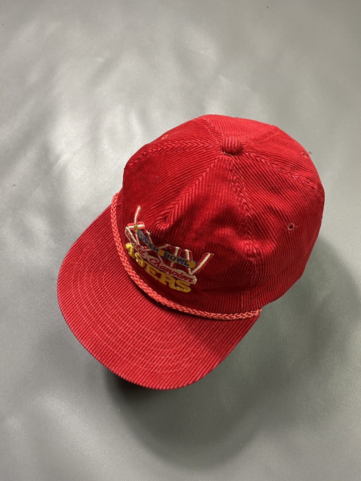 NFL Vintage 49ers SUPER BOWL World Champion Hat Size ONE SIZE - 4 Thumbnail