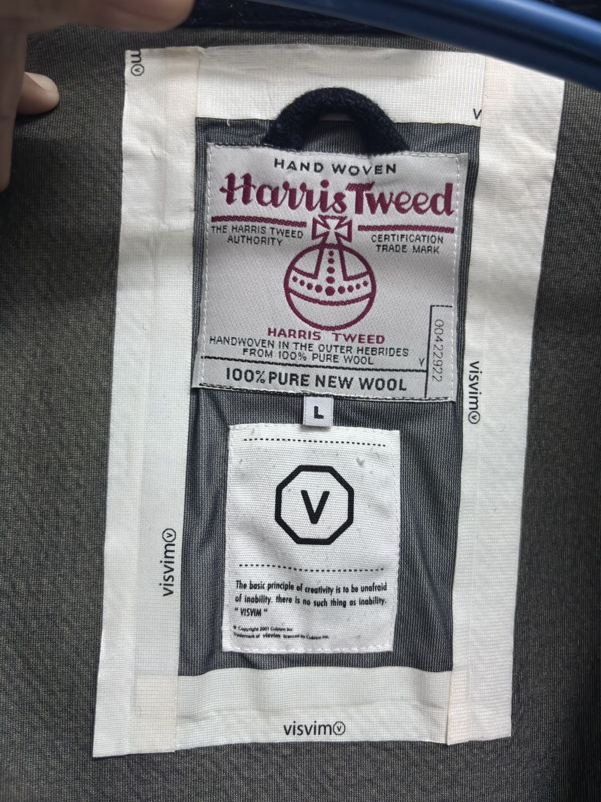 Visvim Visvim bickle jacket X Harris Tweed Gore tex M65 Size US L / EU 52-54 / 3 - 9 Thumbnail