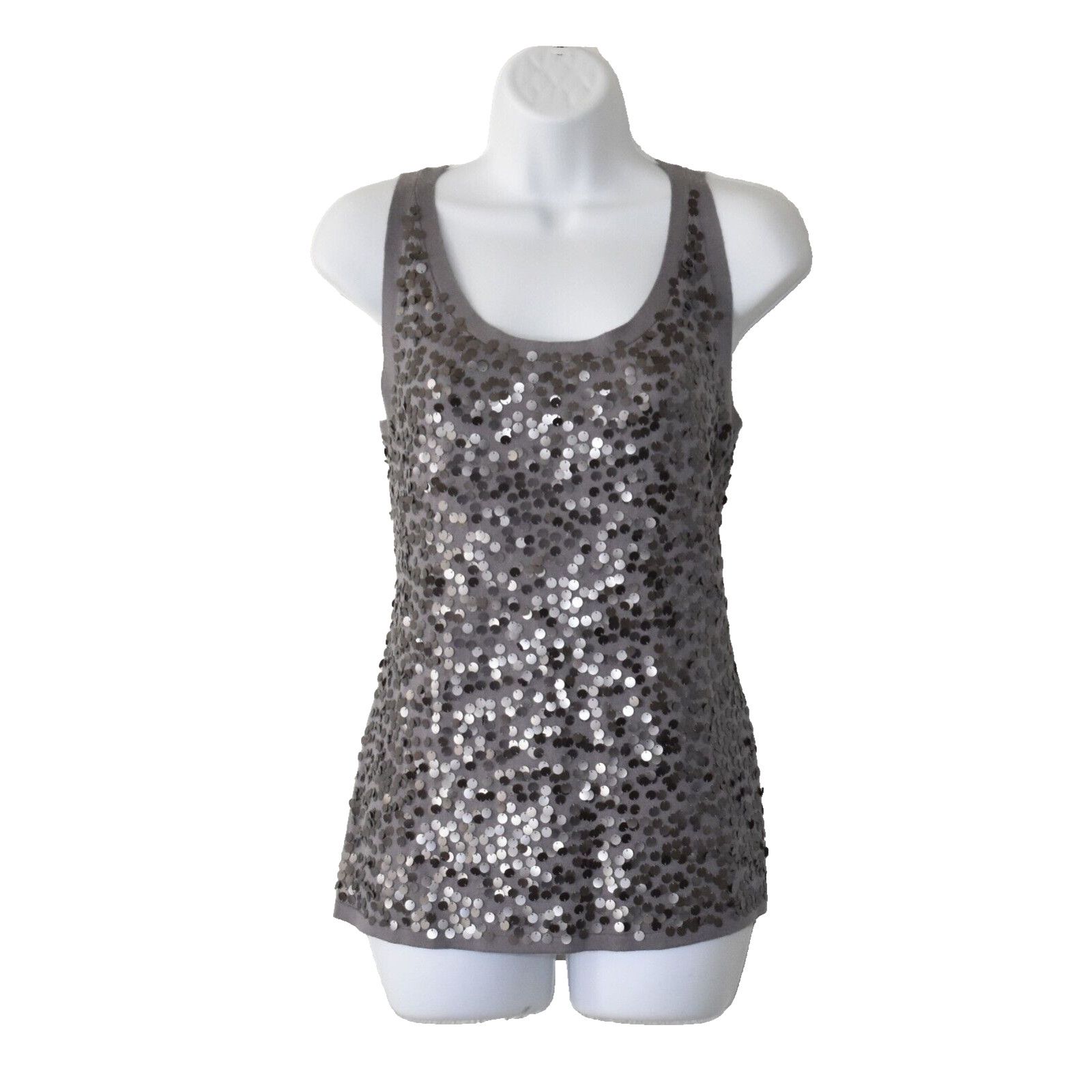 Eileen Fisher NEW EILEEN FISHER Merino Wool Sequin Petite Sweater Sz PL Size L / US 10 / IT 46 - 1 Thumbnail