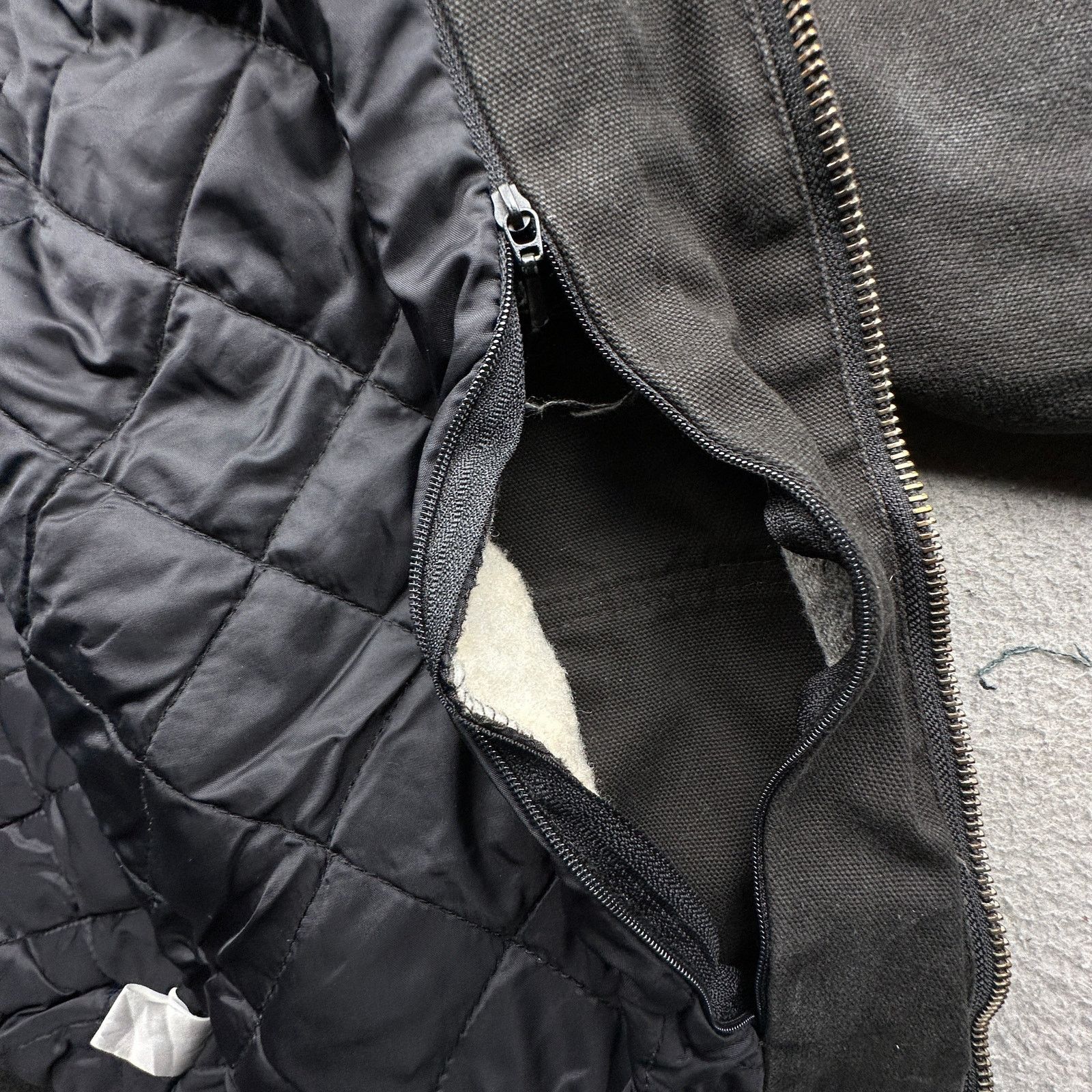 Other Corner Stone Duck Canvas Quilt Lined Work Jacket Mens 2XL Size US XXL / EU 58 / 5 - 15 Thumbnail