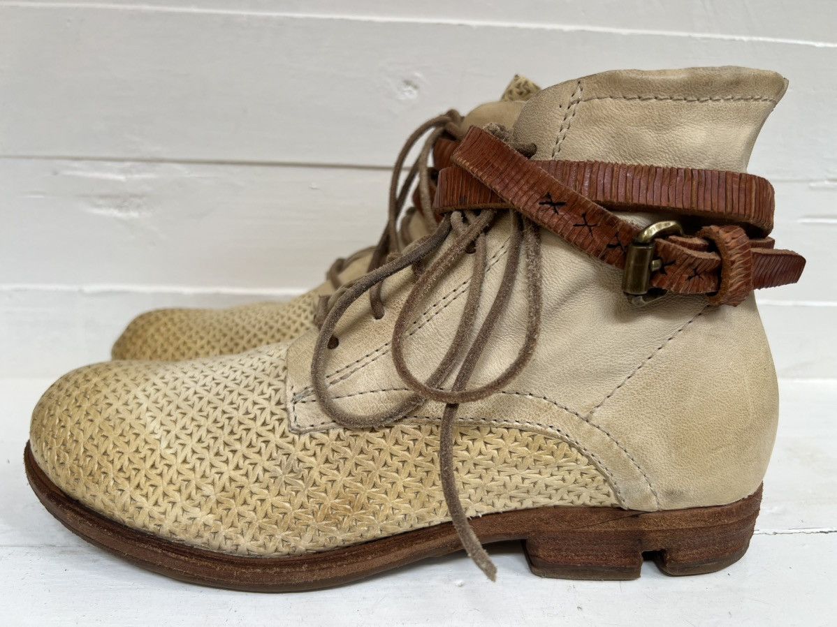 A.S.98 A.S.98 Leather Boho Biker Boots Size US 9 / IT 39 - 4 Thumbnail