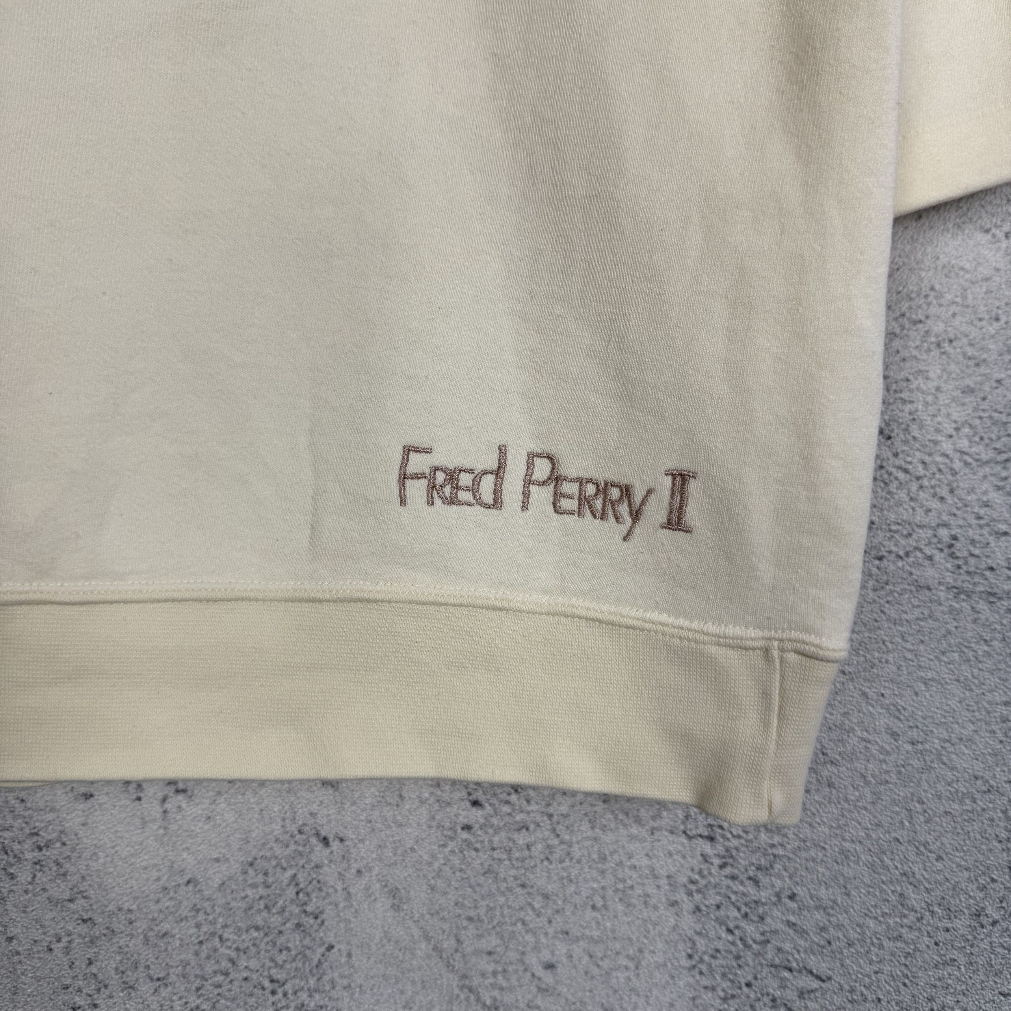 Fred Perry Vintage Fred Perry Raglan Sweatshirt Size US M / EU 48-50 / 2 - 2 Thumbnail
