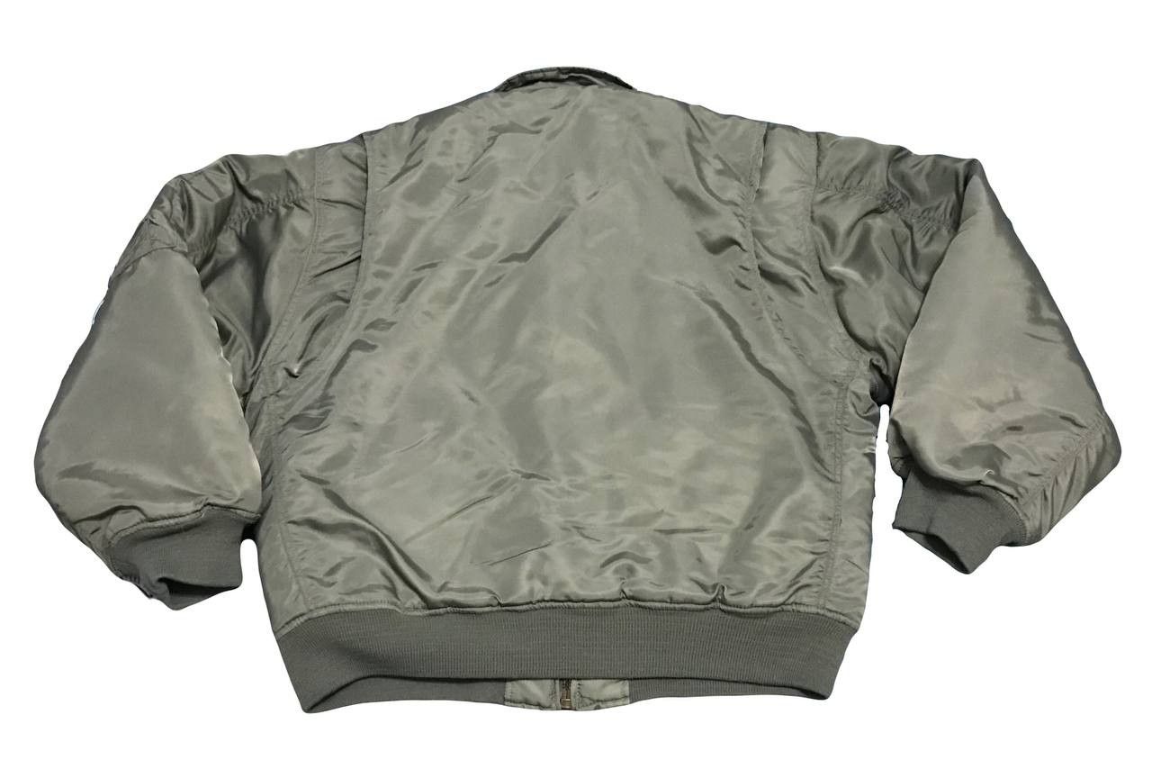 Alpha Industries × Vintage Vintage Alpha Industries Flight Bomber Jacket Military Size US XL / EU 56 / 4 - 18 Thumbnail