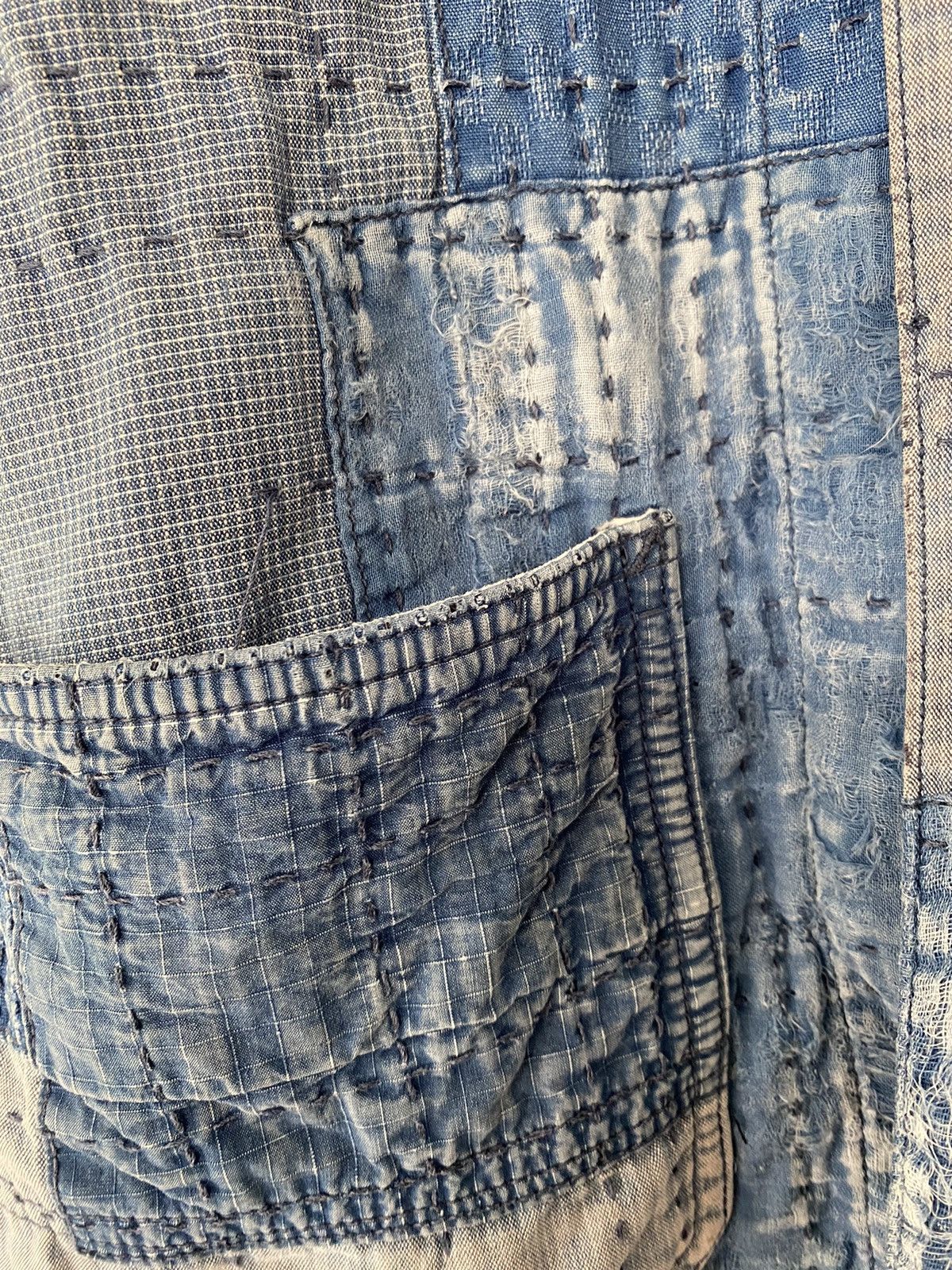 FDMTL Iconic Sashiko Boro Jacket 10 Year Wash Size US L / EU 52-54 / 3 - 13 Thumbnail