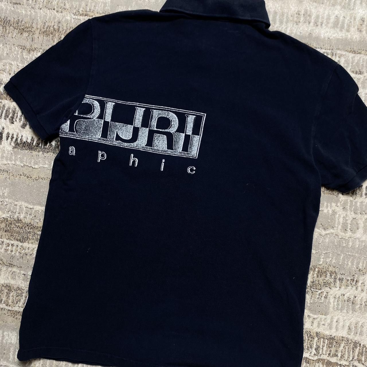 Napapijri Retro Napapijri Polo Navy/Black M Size US M / EU 48-50 / 2 - 4 Thumbnail