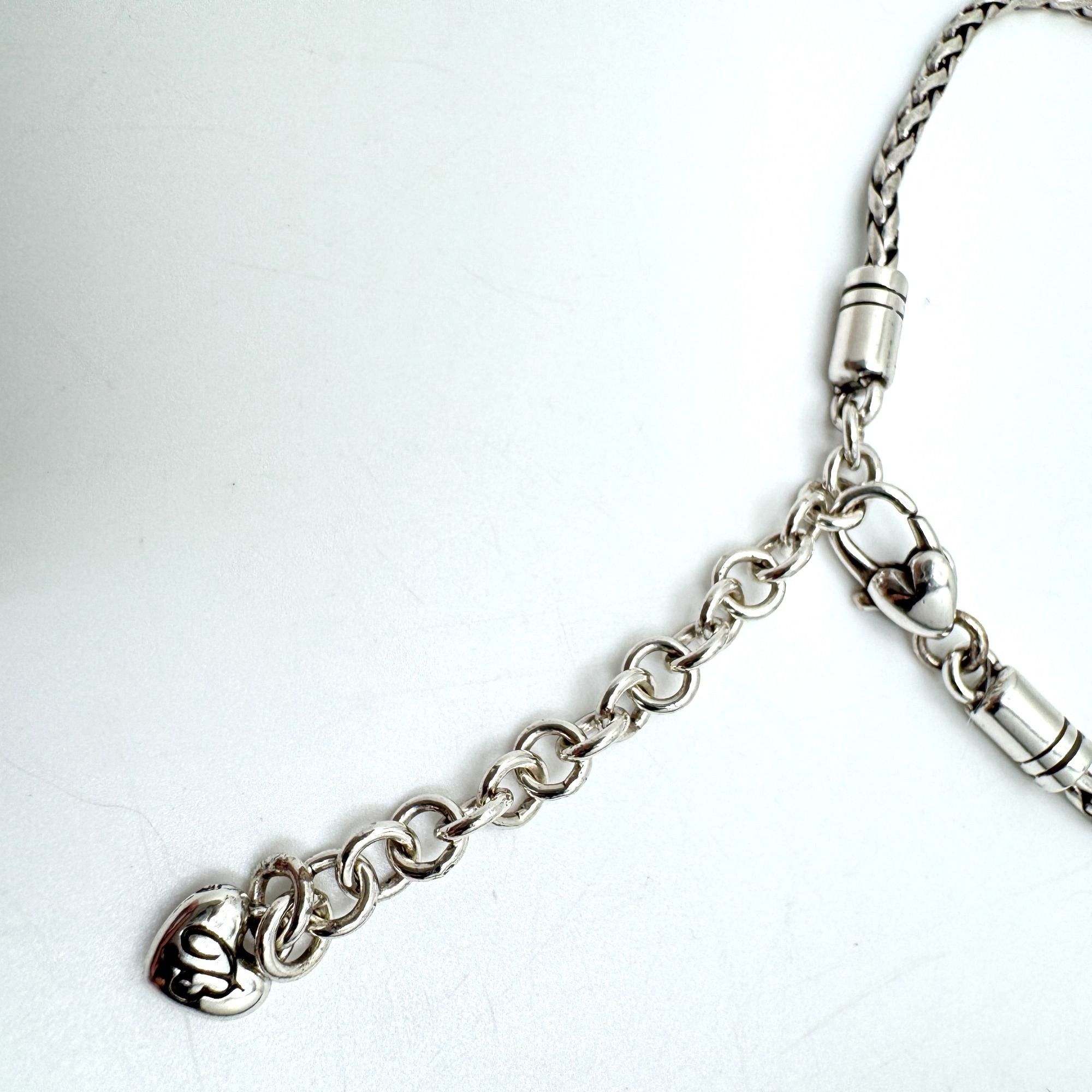 Brighton Brighton Aventura Silver-Tone Necklace Intricate Cut-Out Des Size ONE SIZE - 6 Thumbnail