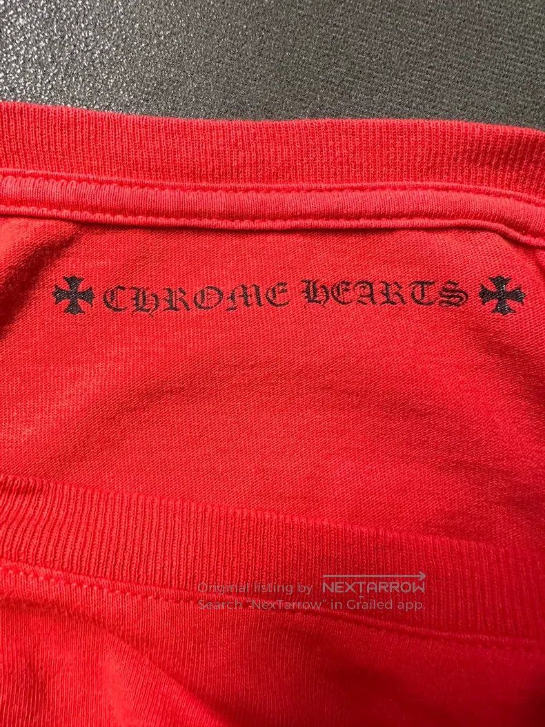 Chrome Hearts CHROME HEARTS Size S Red long sleeves Size US S / EU 44-46 / 1 - 4 Thumbnail