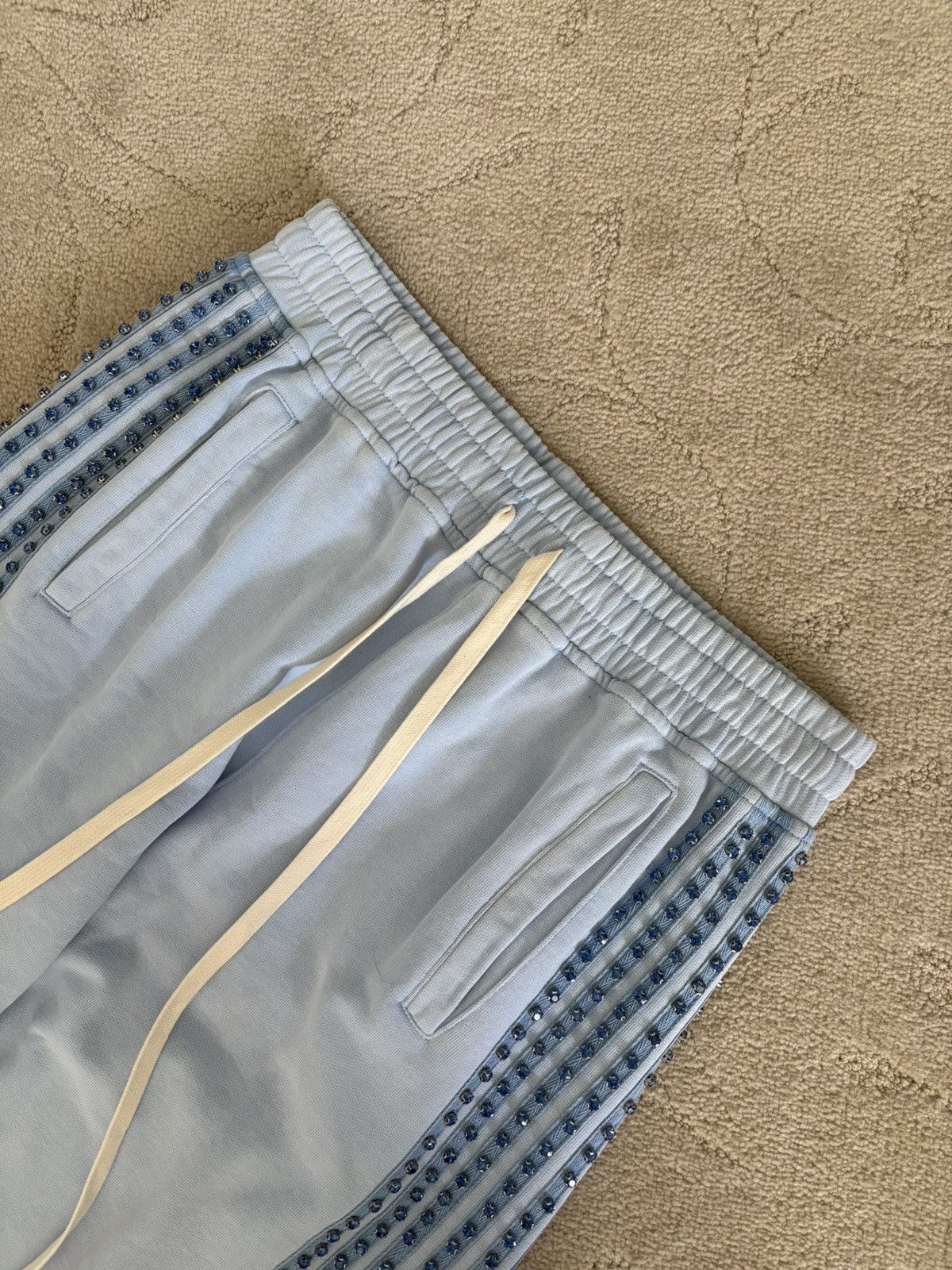 Vale Vale Forever Ice Blue Crystal Sweatpants Size US 30 / EU 46 - 2 Thumbnail