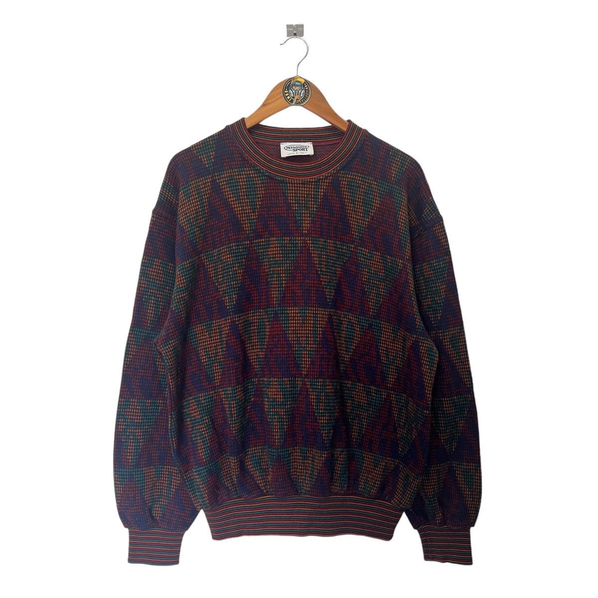Aran Isles Knitwear × Missoni Vintage Missoni Sport Knit Sweater Size US M / EU 48-50 / 2 - 1 Thumbnail
