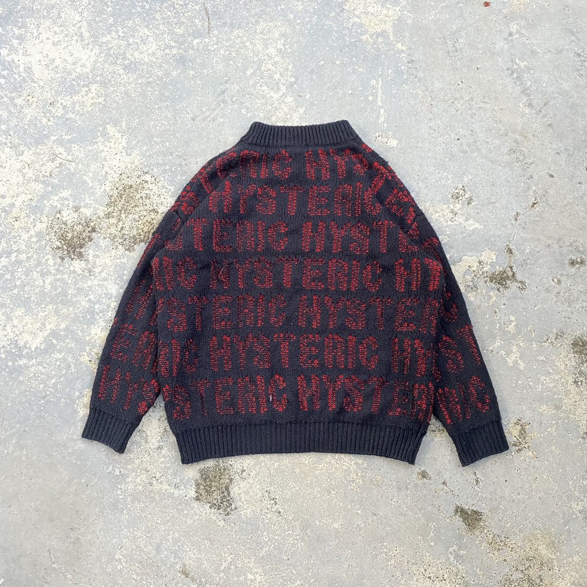 Hysteric Glamour hysteric glamour monogram knitwear sweatshirt Size US L / EU 52-54 / 3 - 13 Thumbnail