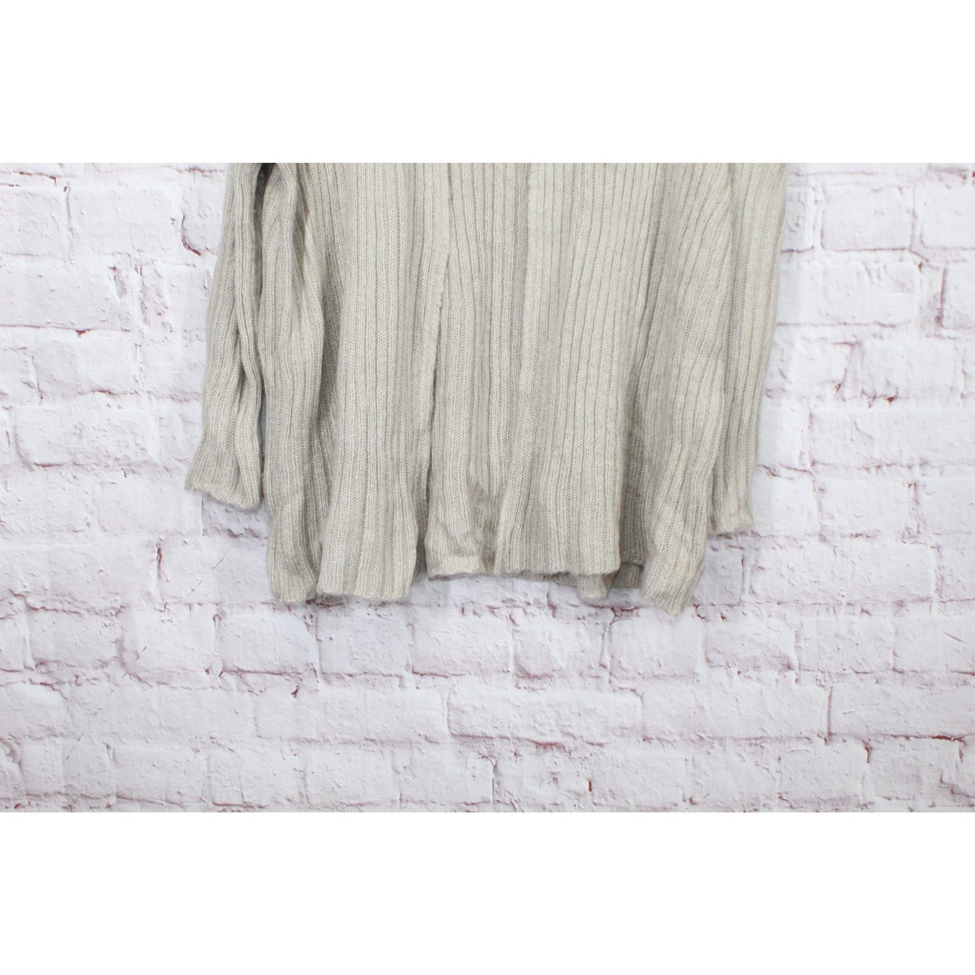 L.L. Bean Wooden Ships Wool Blend Open Cardigan Sweater S/M Size S / US 4 / IT 40 - 2 Thumbnail