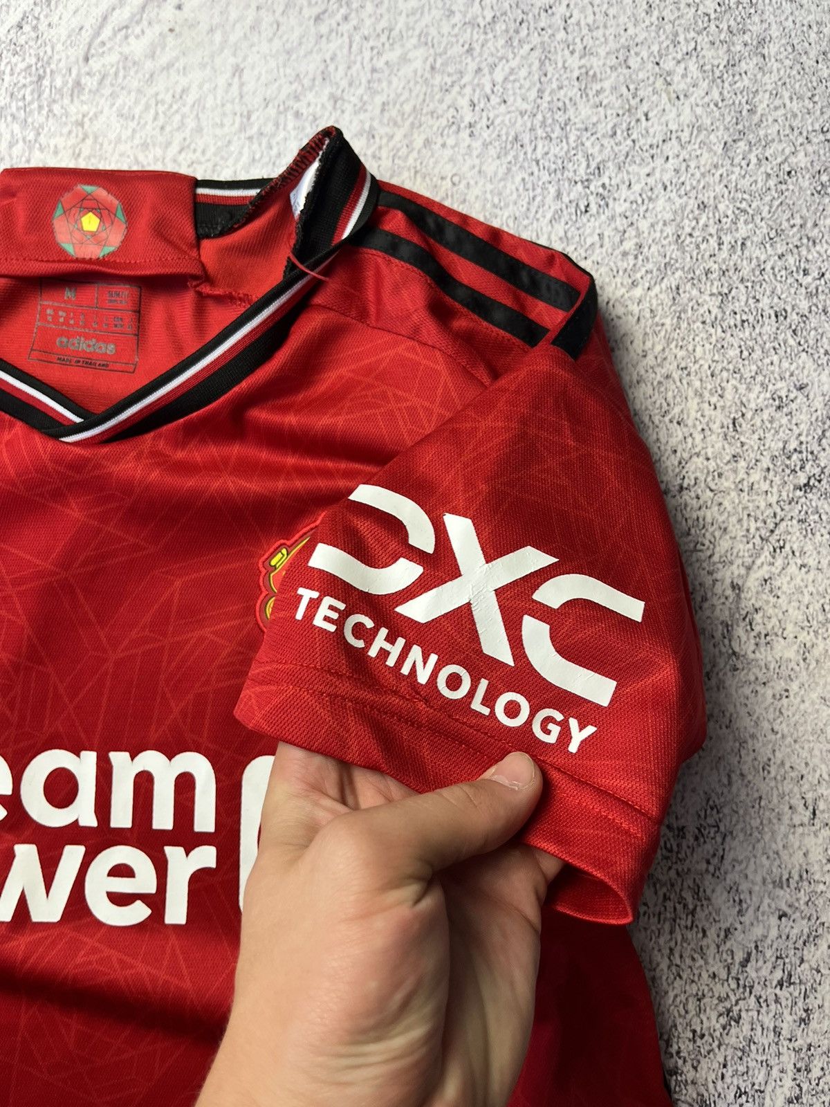 Vintage Manchester United 2023-2024 Authentic Home Shirt Size US M / EU 48-50 / 2 - 13 Thumbnail
